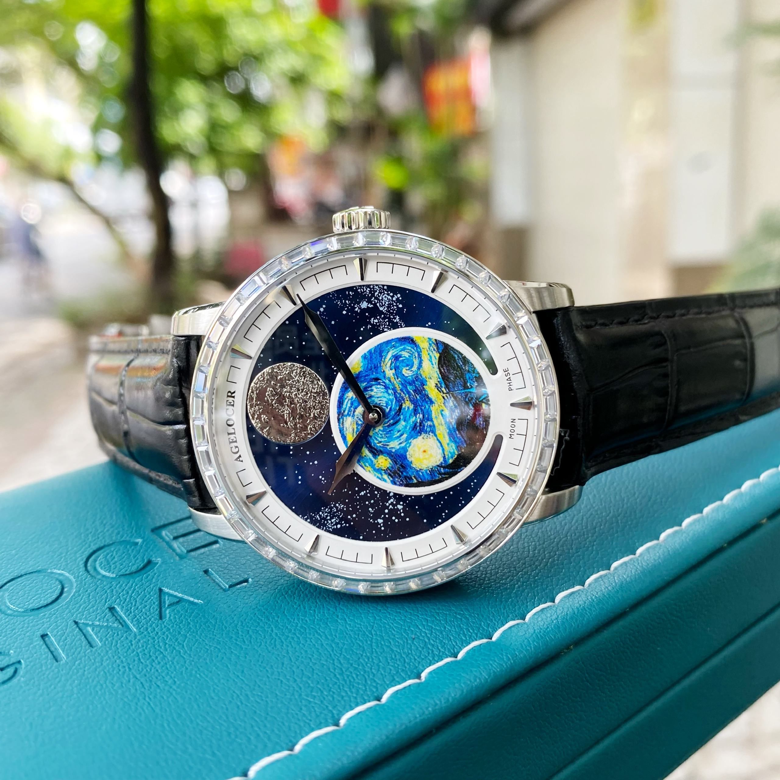 Đồng Hồ Agelocer Moon Phases 6401E1