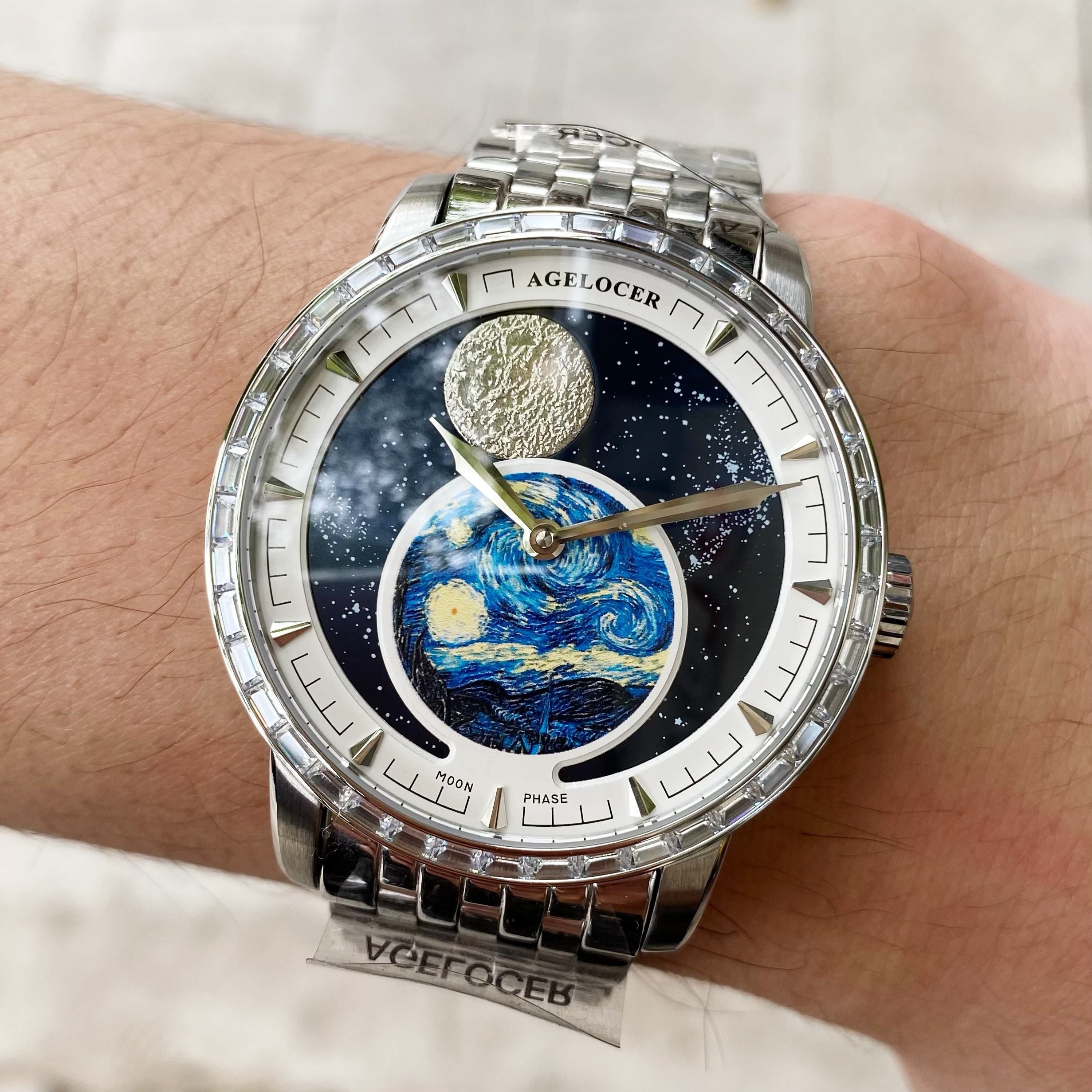 Đồng Hồ Agelocer Moon Phases 6401E9