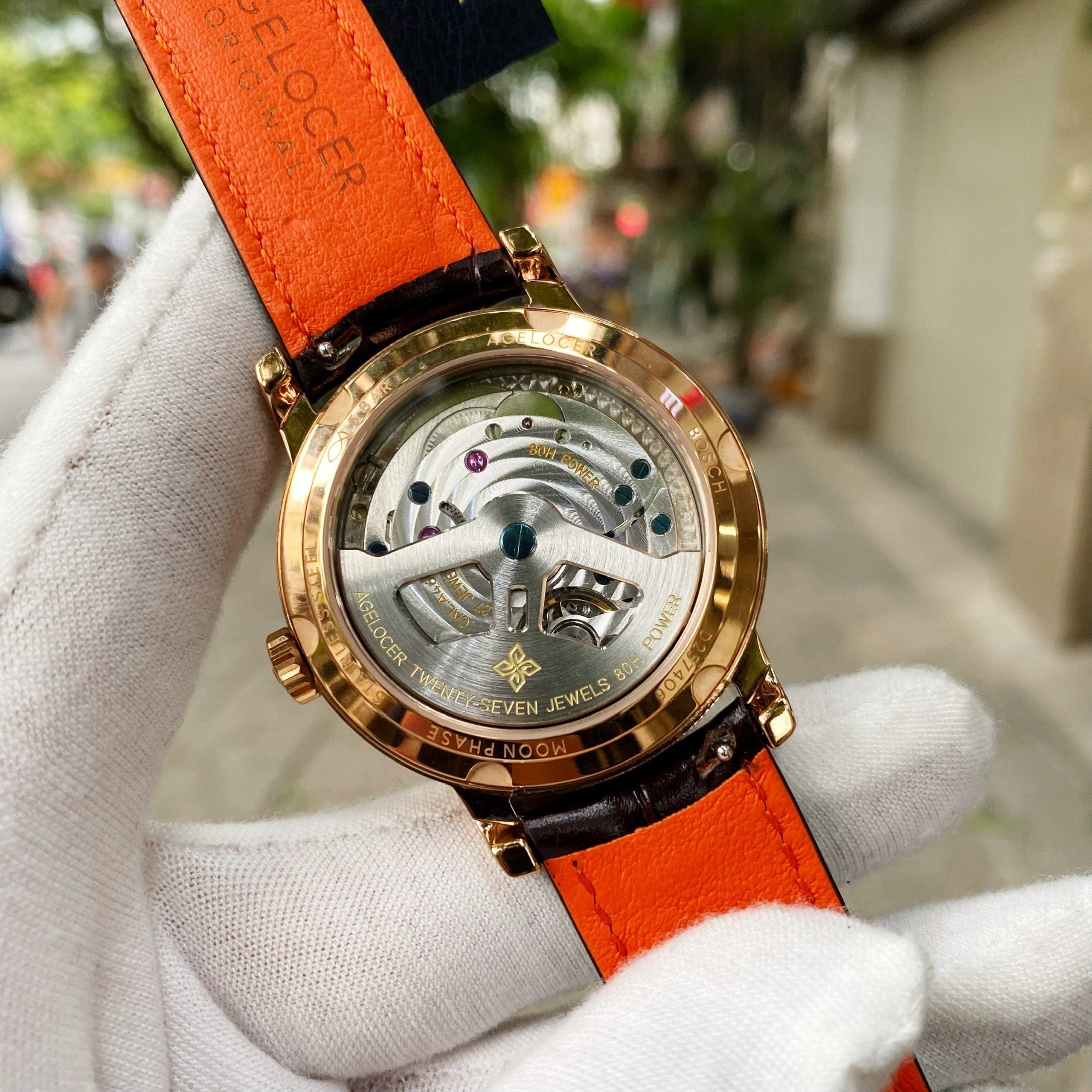 Đồng Hồ Agelocer Moon Phases 6401F2