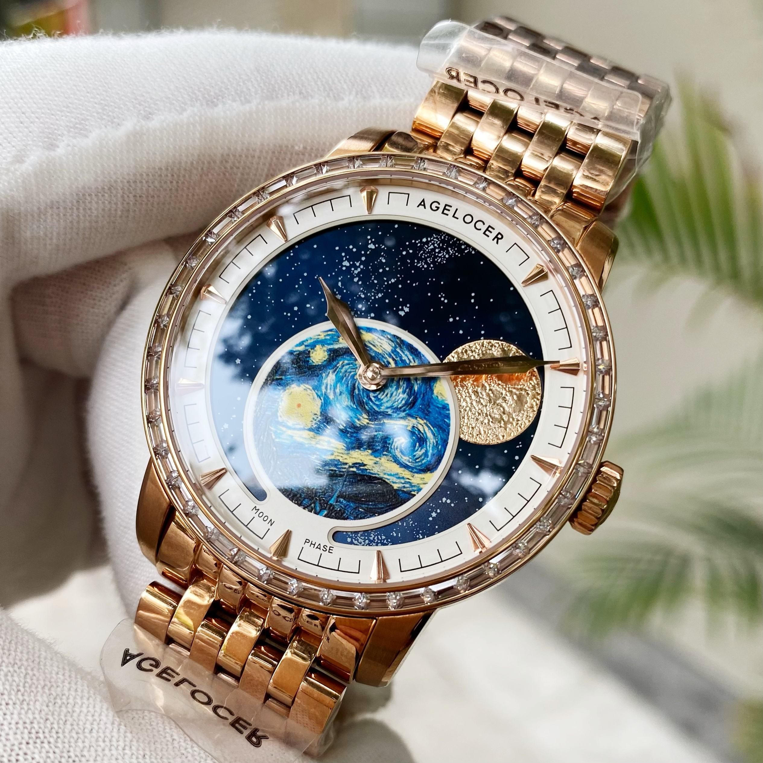 Đồng Hồ Agelocer Moon Phases 6401F9