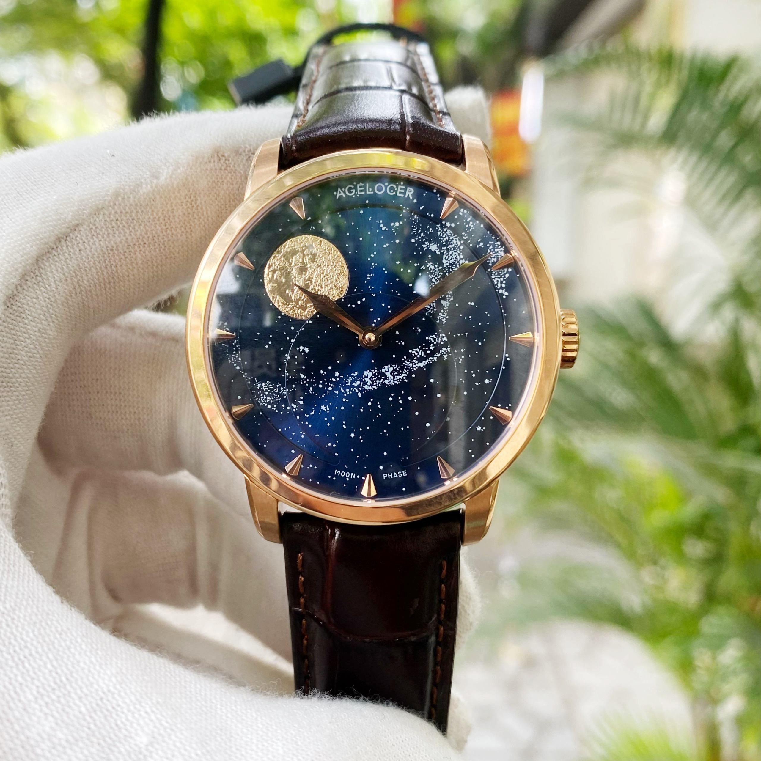 Đồng Hồ Agelocer Moon Phases 6404D2