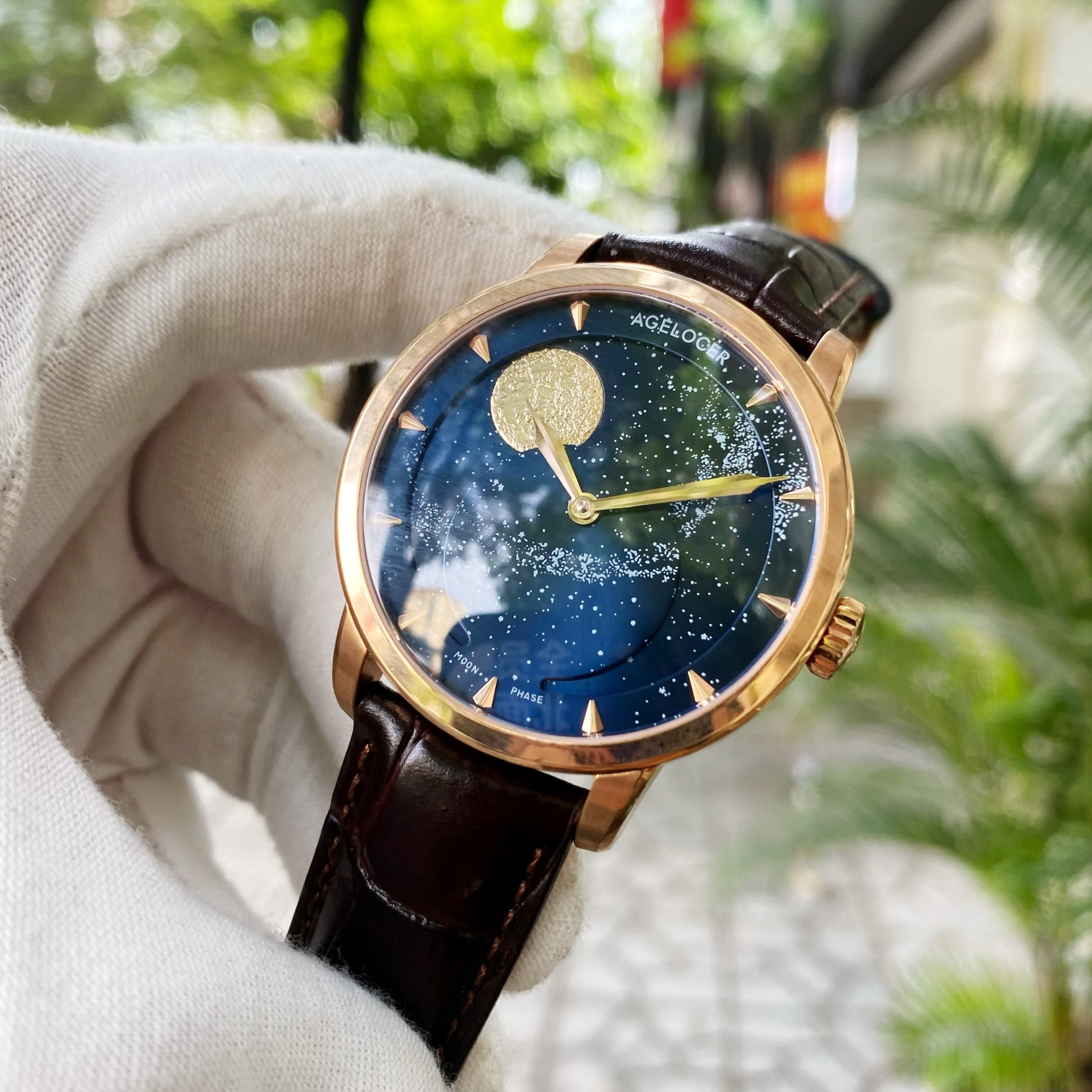 Đồng Hồ Agelocer Moon Phases 6404D2