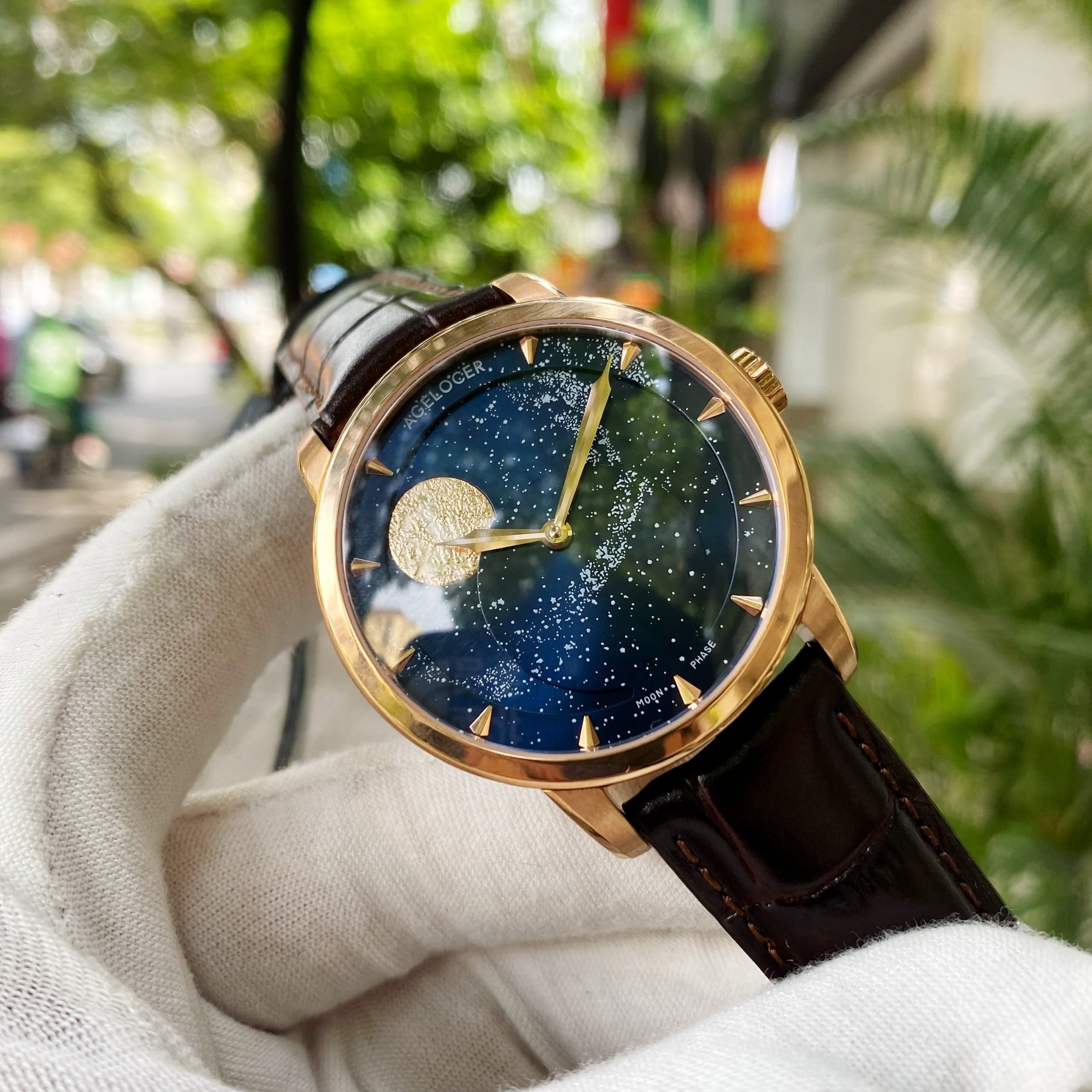 Đồng Hồ Agelocer Moon Phases 6404D2