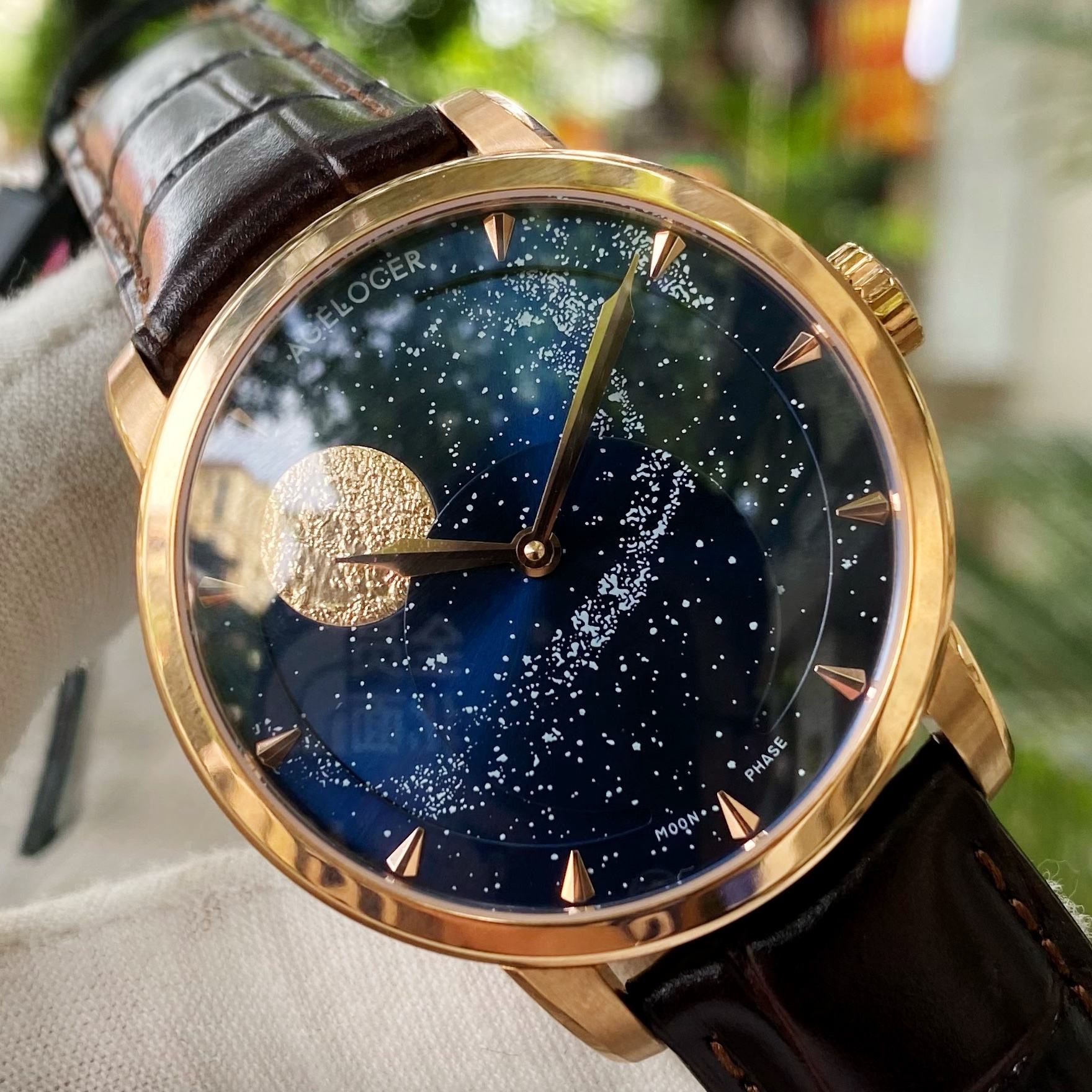 Đồng Hồ Agelocer Moon Phases 6404D2