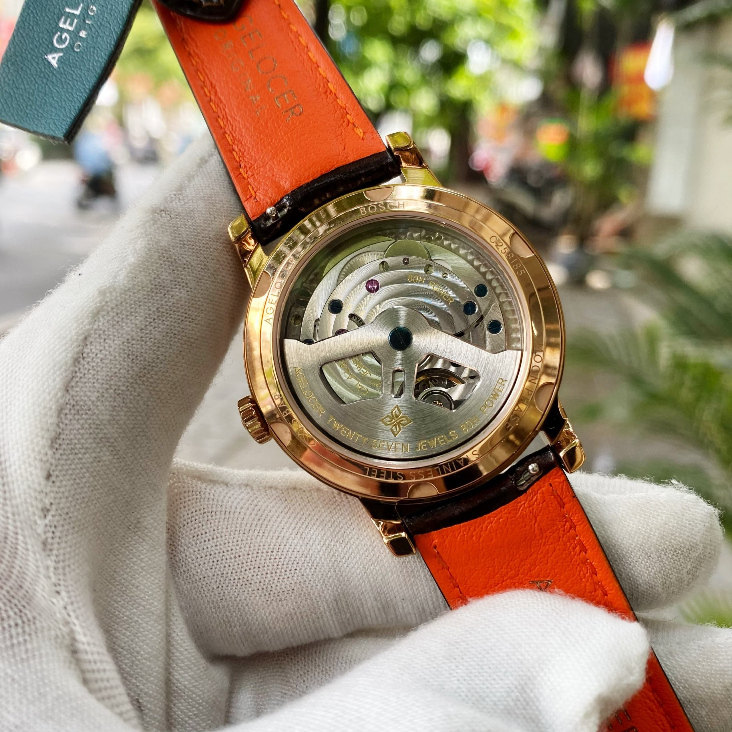 Đồng Hồ Agelocer Moon Phases 6404D2