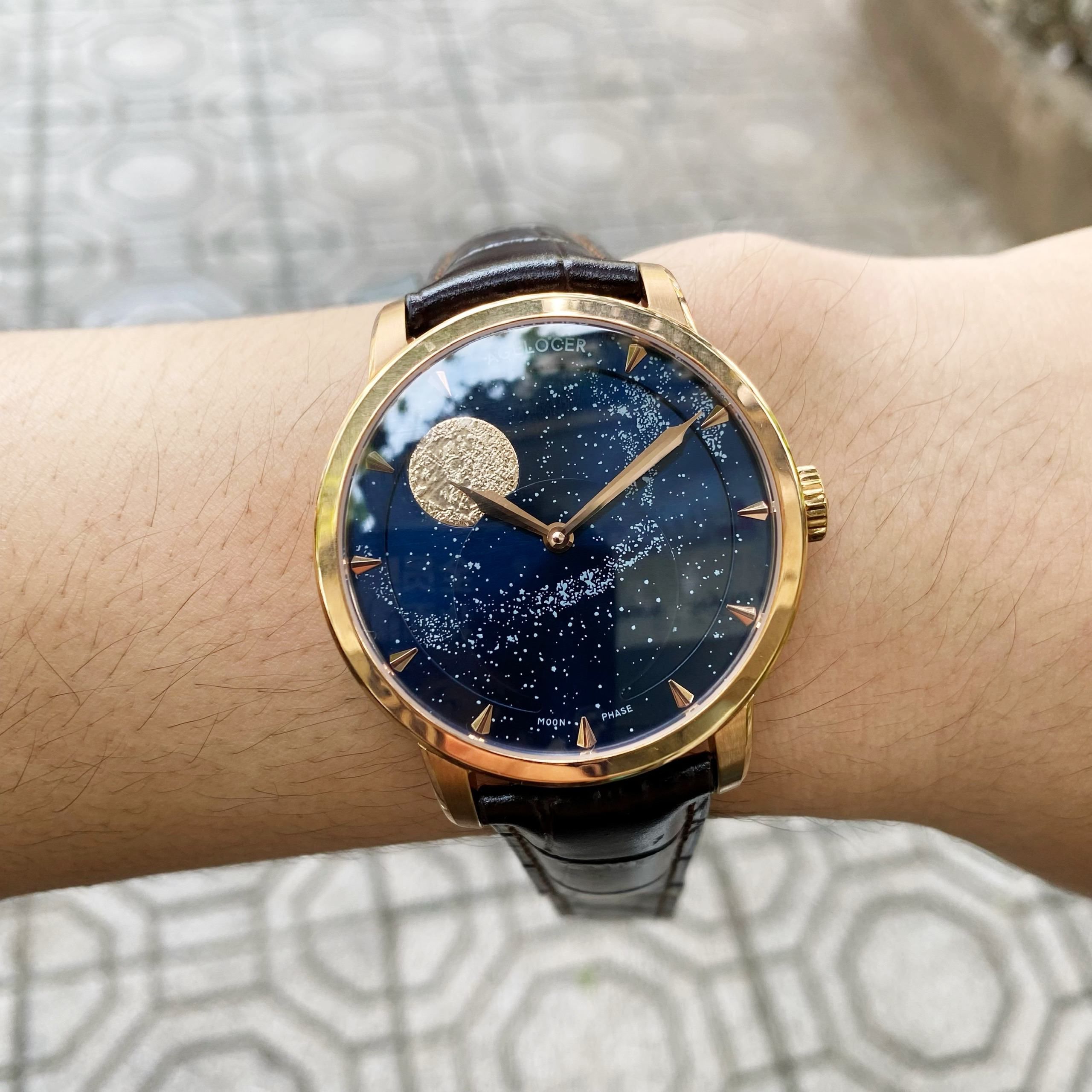 Đồng Hồ Agelocer Moon Phases 6404D2