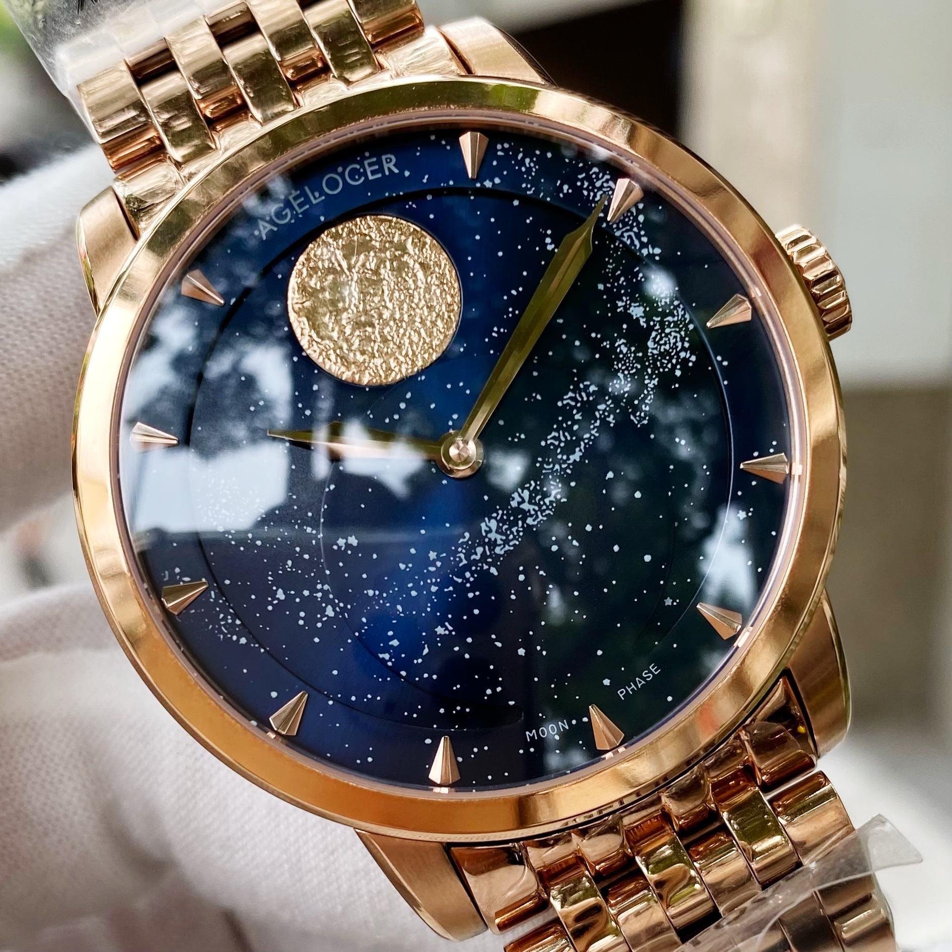 Đồng Hồ Agelocer Moon Phases 6404D9