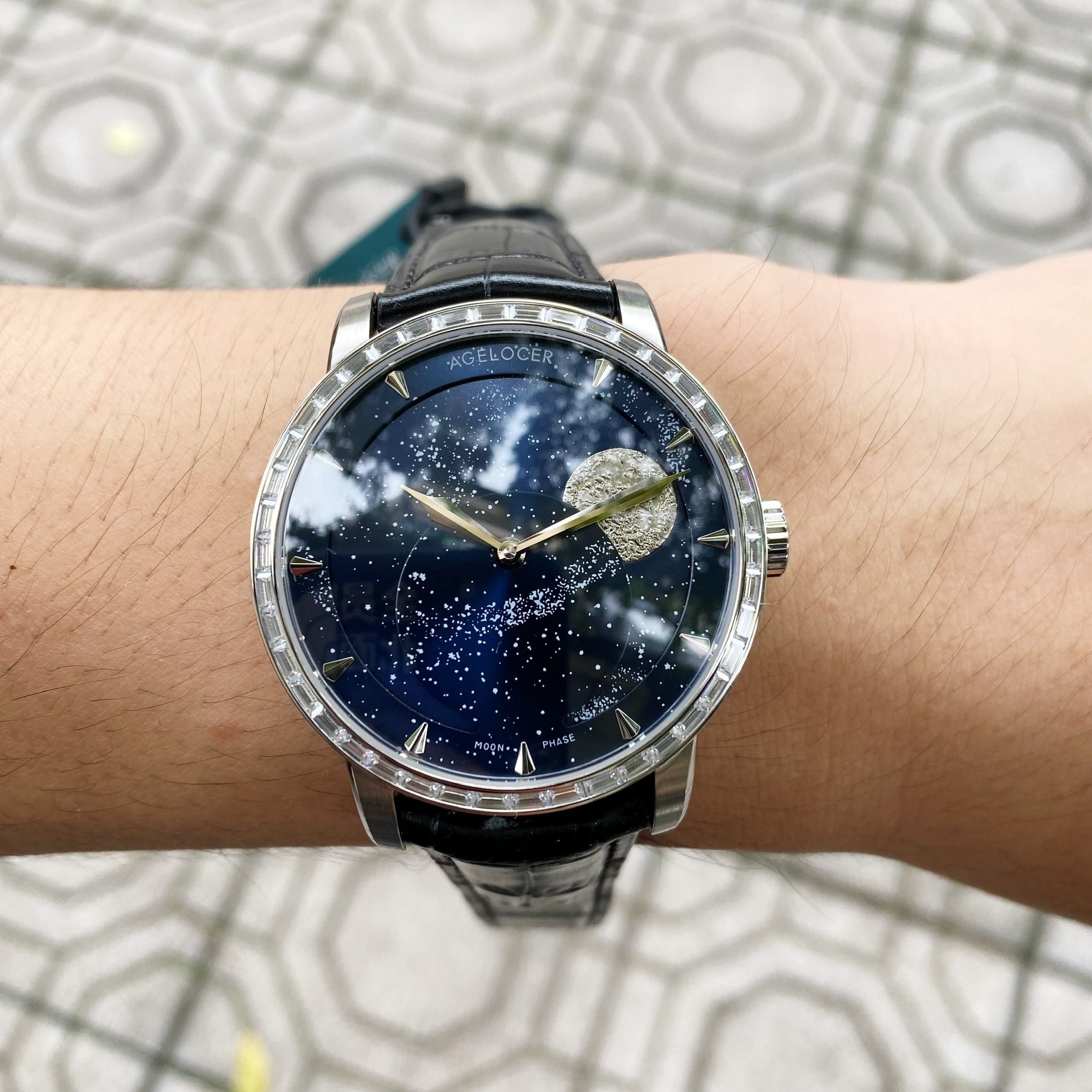 Đồng Hồ Agelocer Moon Phases 6404E1
