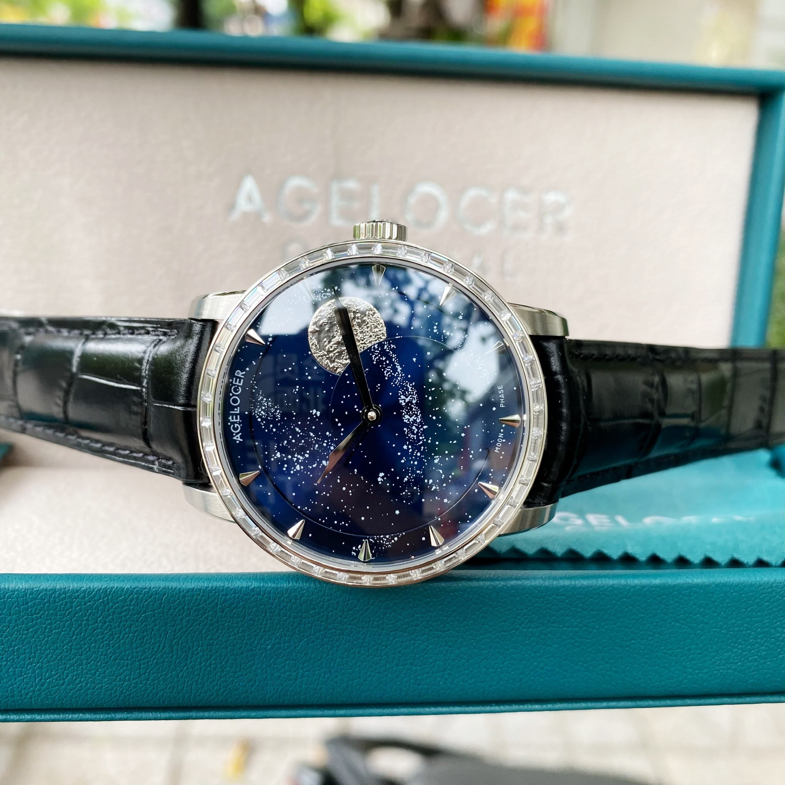Đồng Hồ Agelocer Moon Phases 6404E1