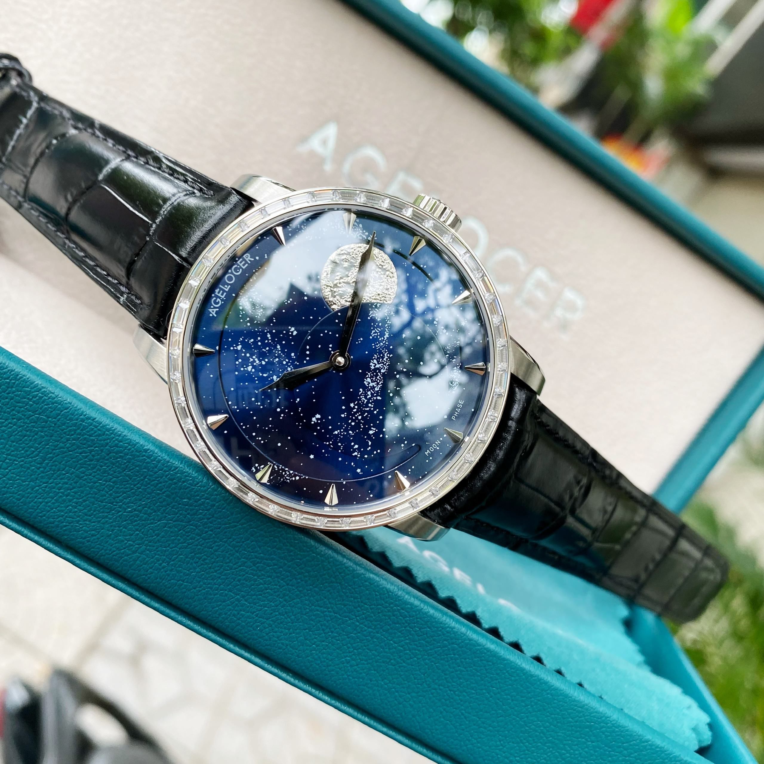 Đồng Hồ Agelocer Moon Phases 6404E1