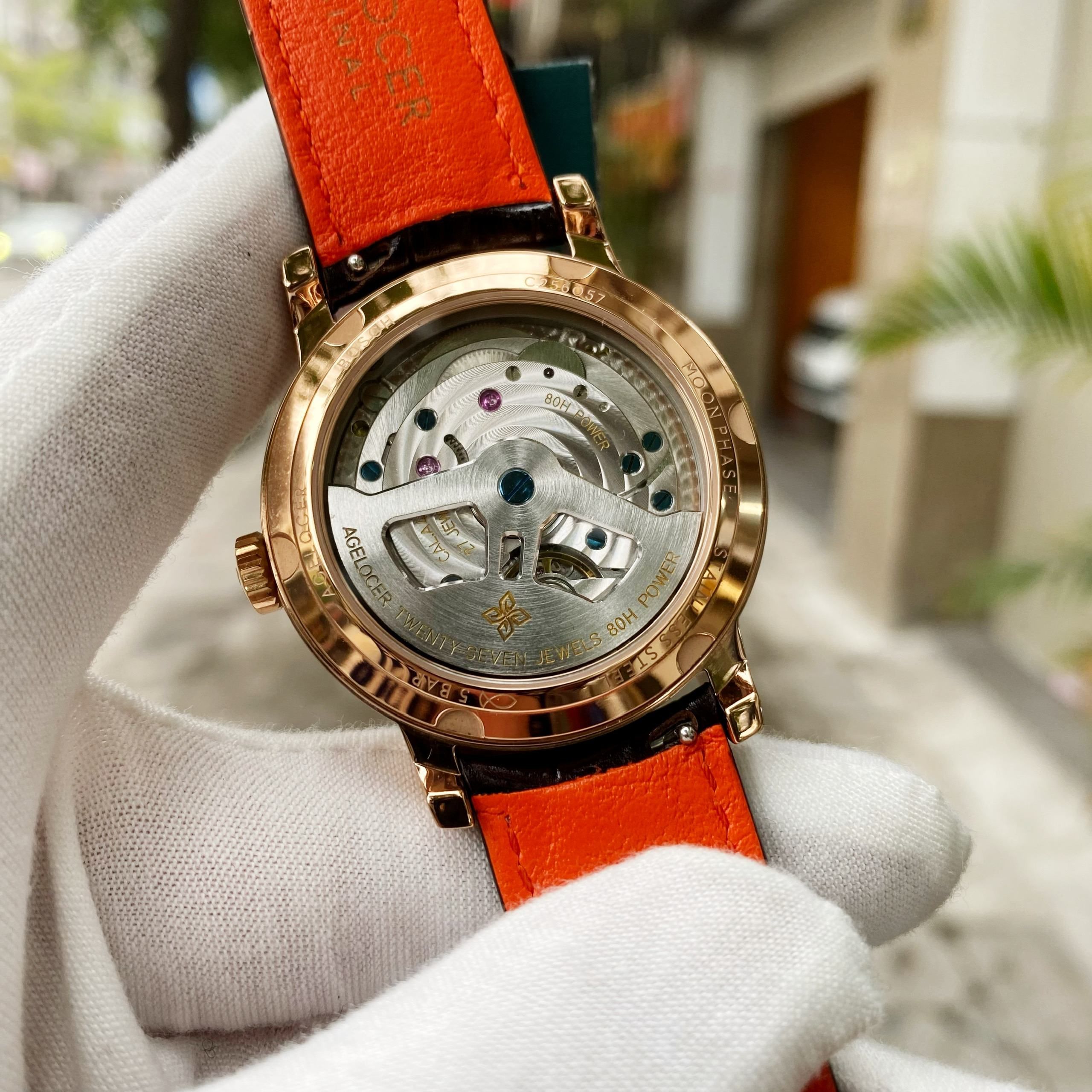 Đồng Hồ Agelocer Moon Phases 6406D2