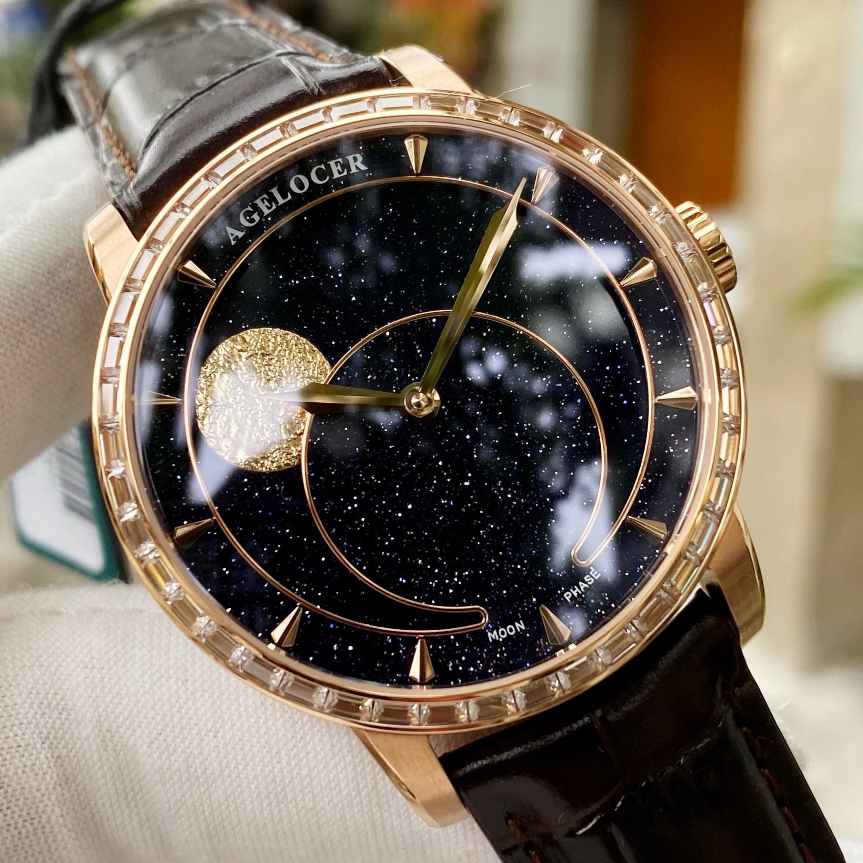 Đồng Hồ Agelocer Moon Phases 6406F2