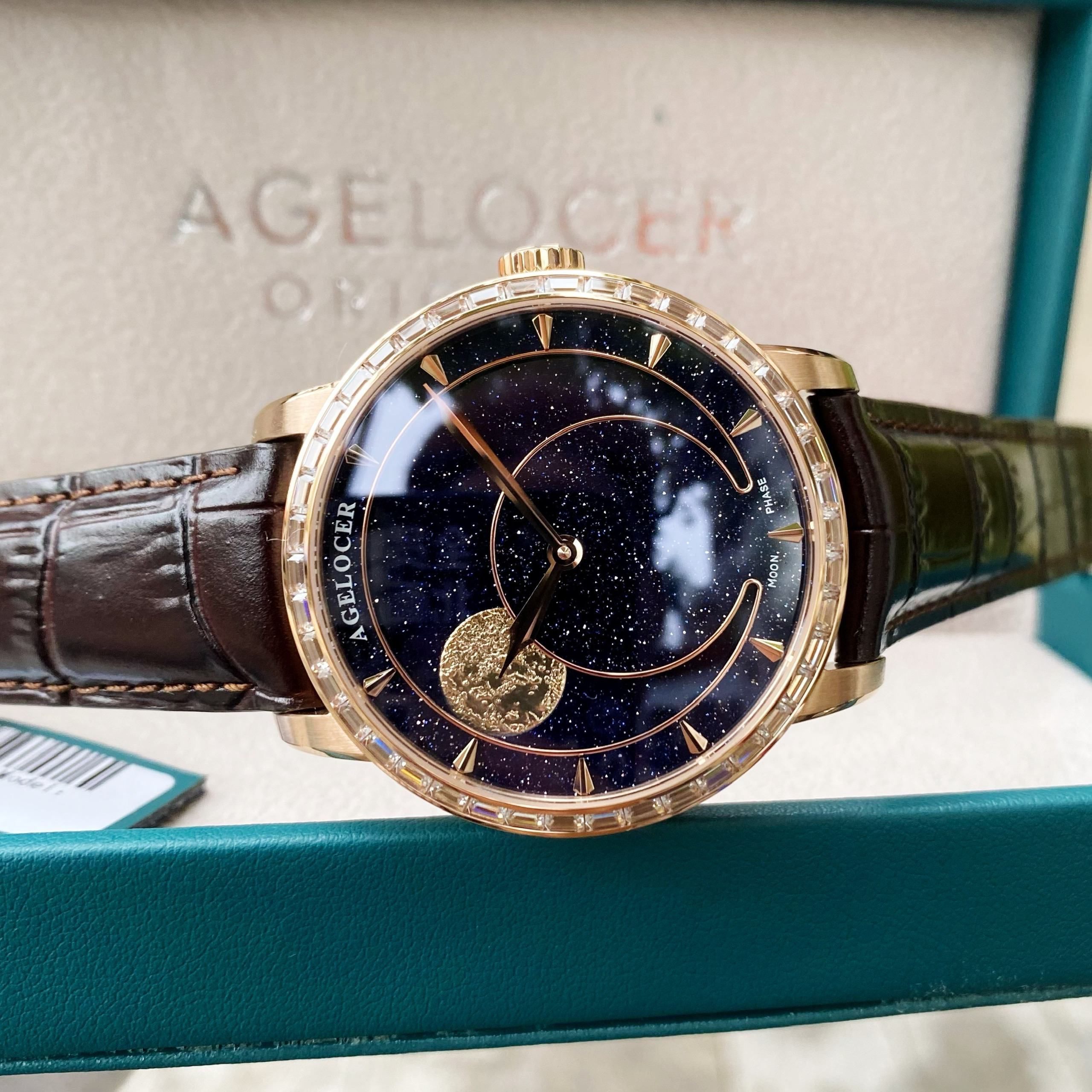 Đồng Hồ Agelocer Moon Phases 6406F2