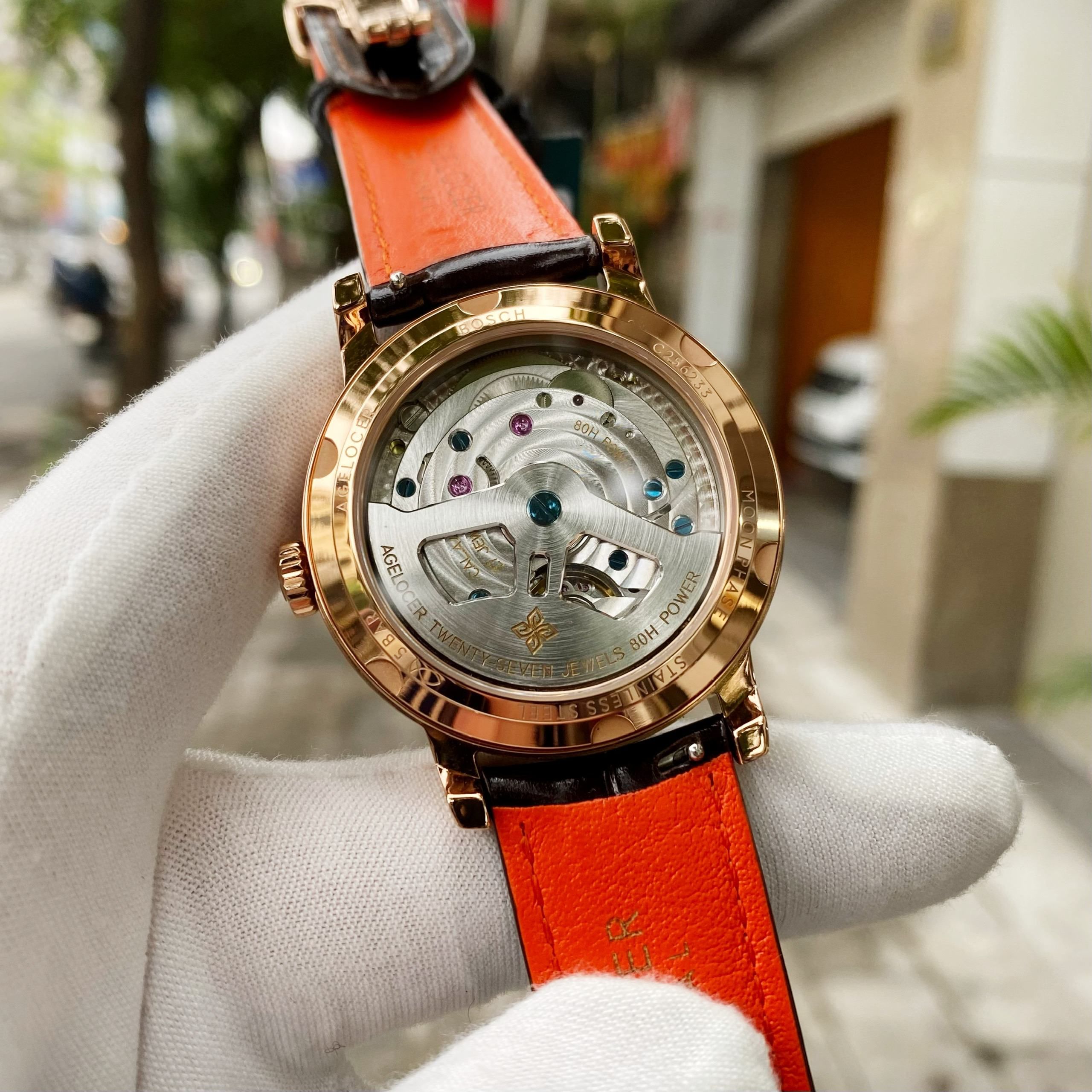 Đồng Hồ Agelocer Moon Phases 6406F2