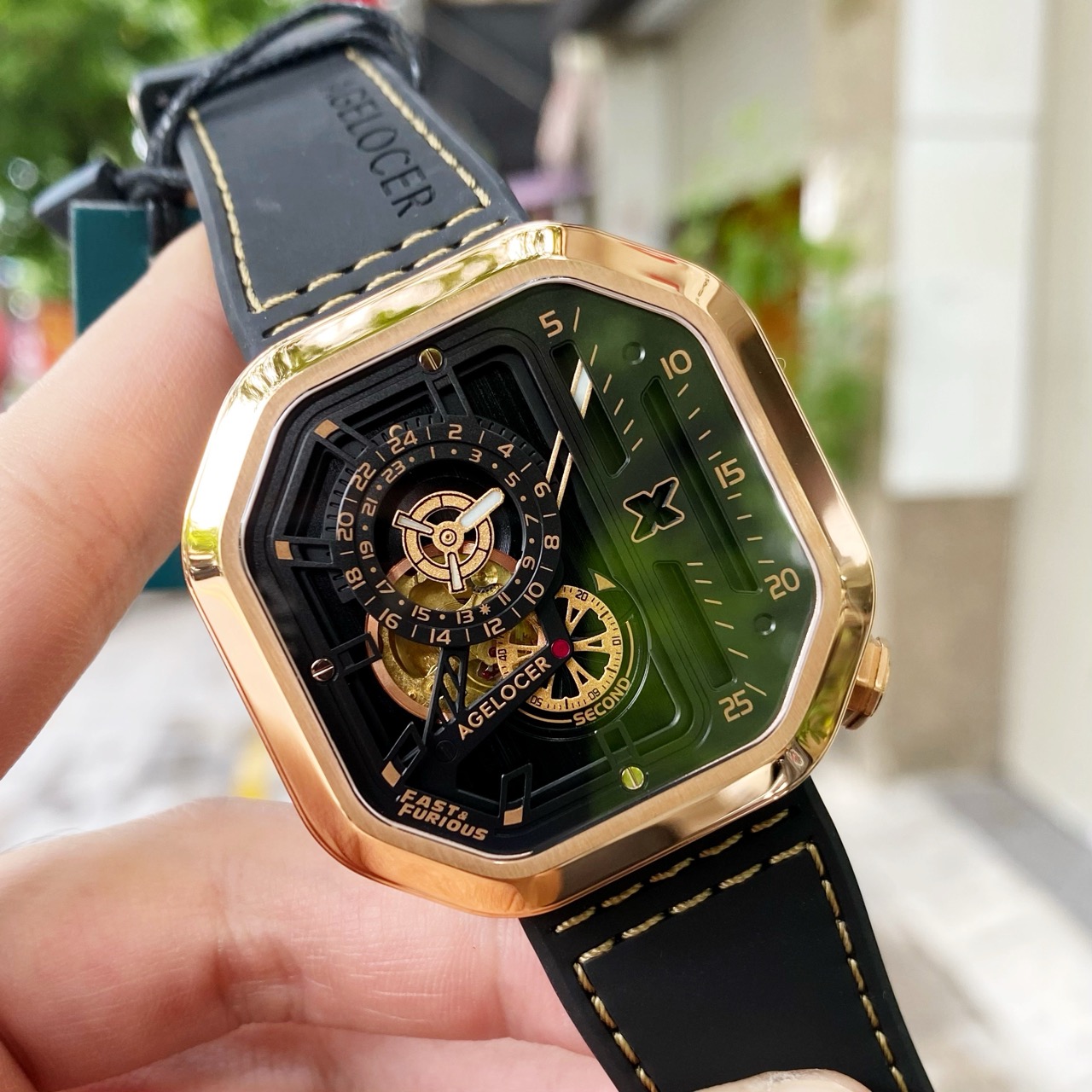 Đồng Hồ Agelocer Racing Fast &amp; Furious 10 - 5813D2