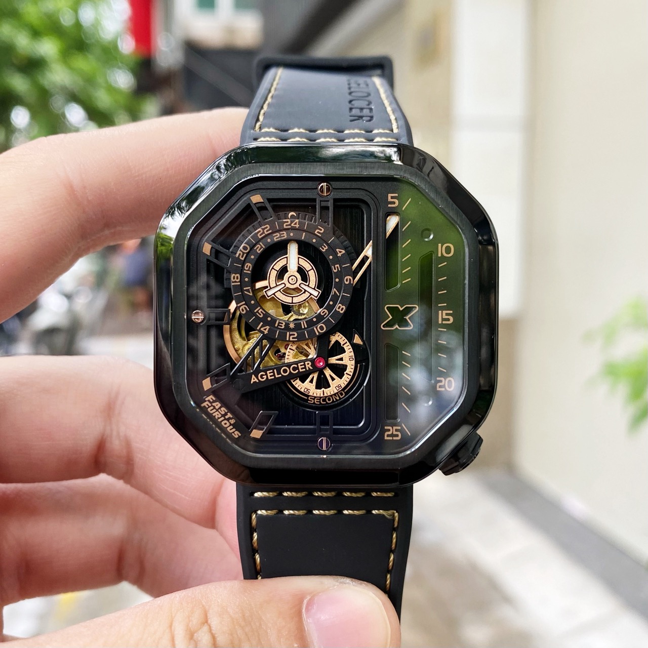 Đồng Hồ Agelocer Racing Fast &amp; Furious 10 - 5813J3