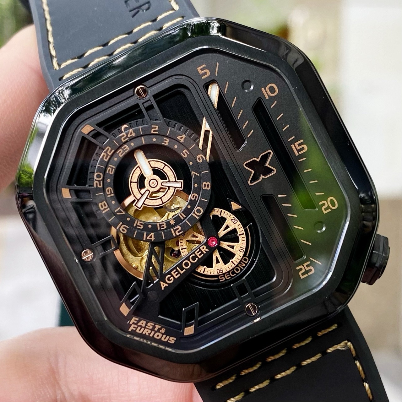 Đồng Hồ Agelocer Racing Fast &amp; Furious 10 - 5813J3
