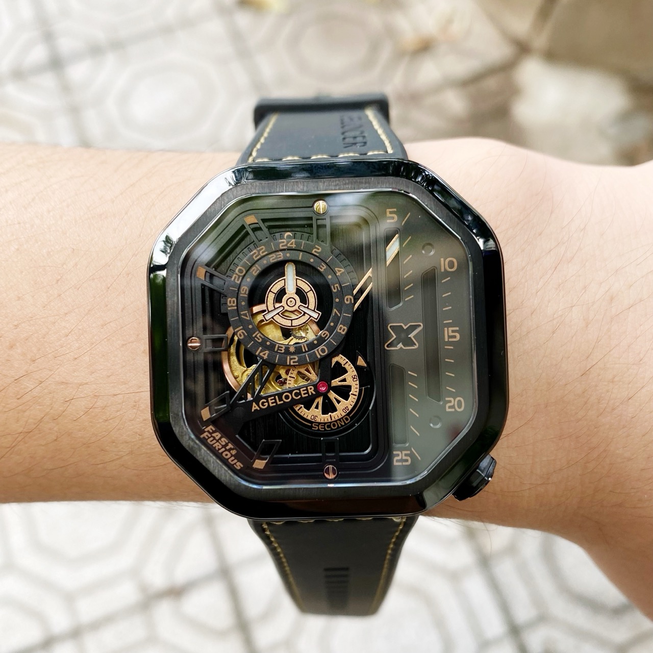 Đồng Hồ Agelocer Racing Fast &amp; Furious 10 - 5813J3