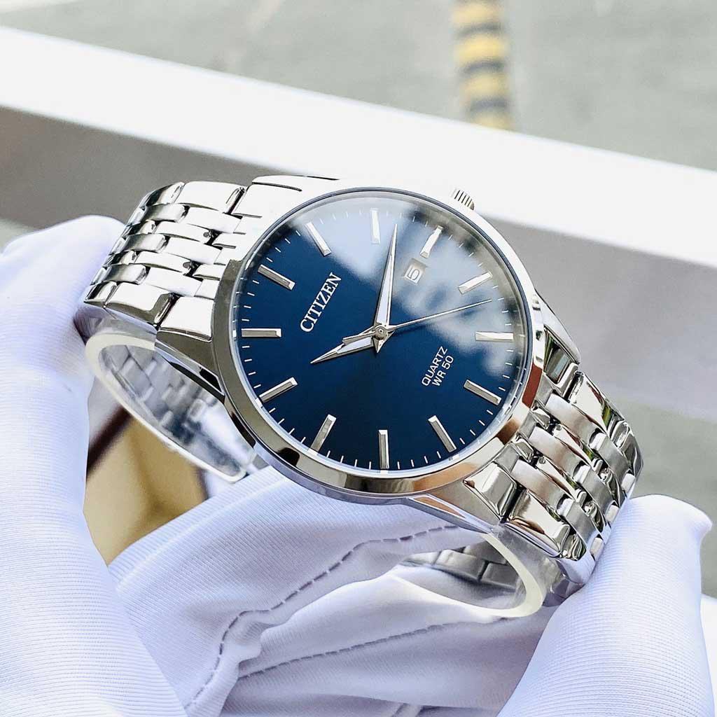 Đồng Hồ Nam Citizen Quartz Blue Steel BI5000-87L Chính Hãng