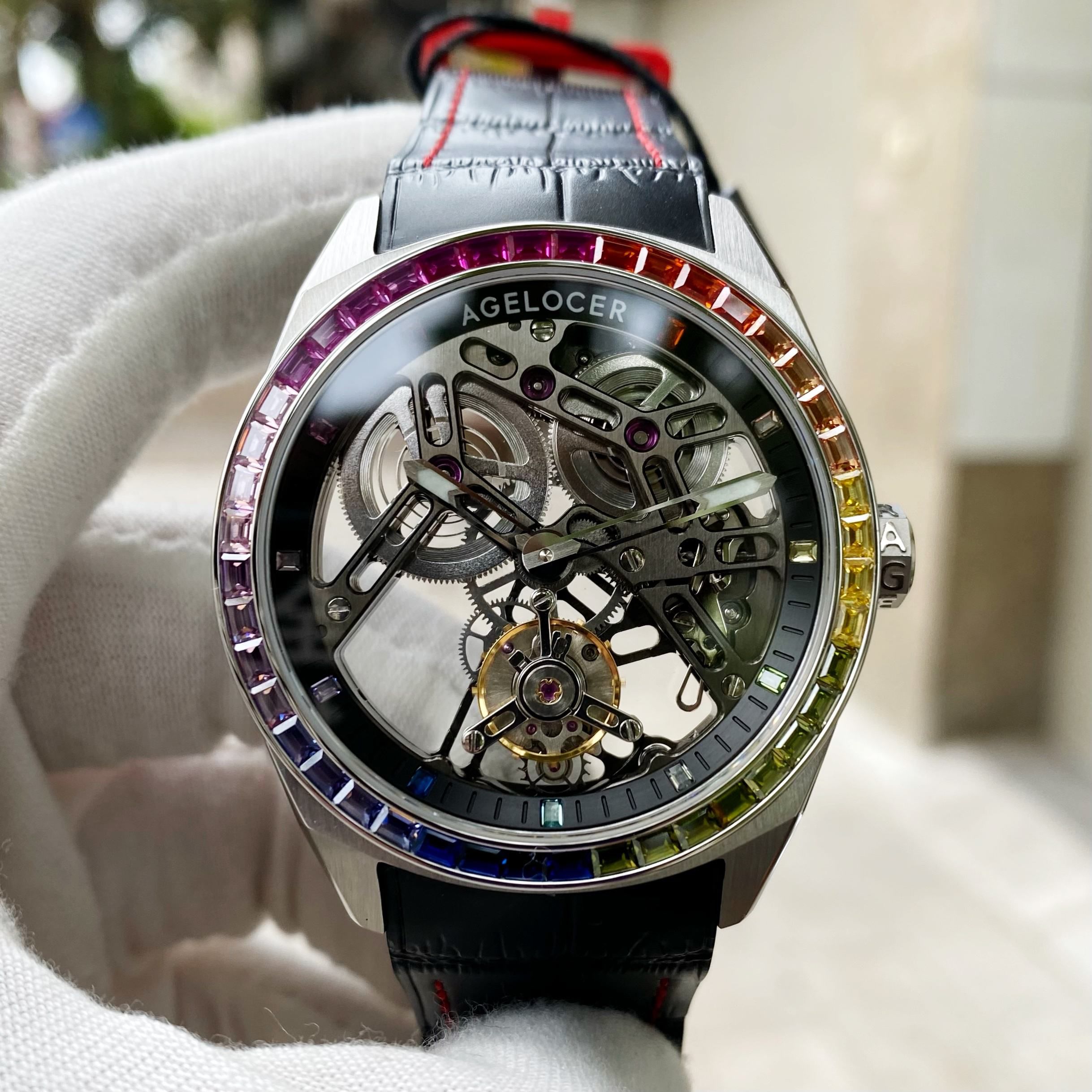 Đồng Hồ Agelocer Tourbillon 9101K4
