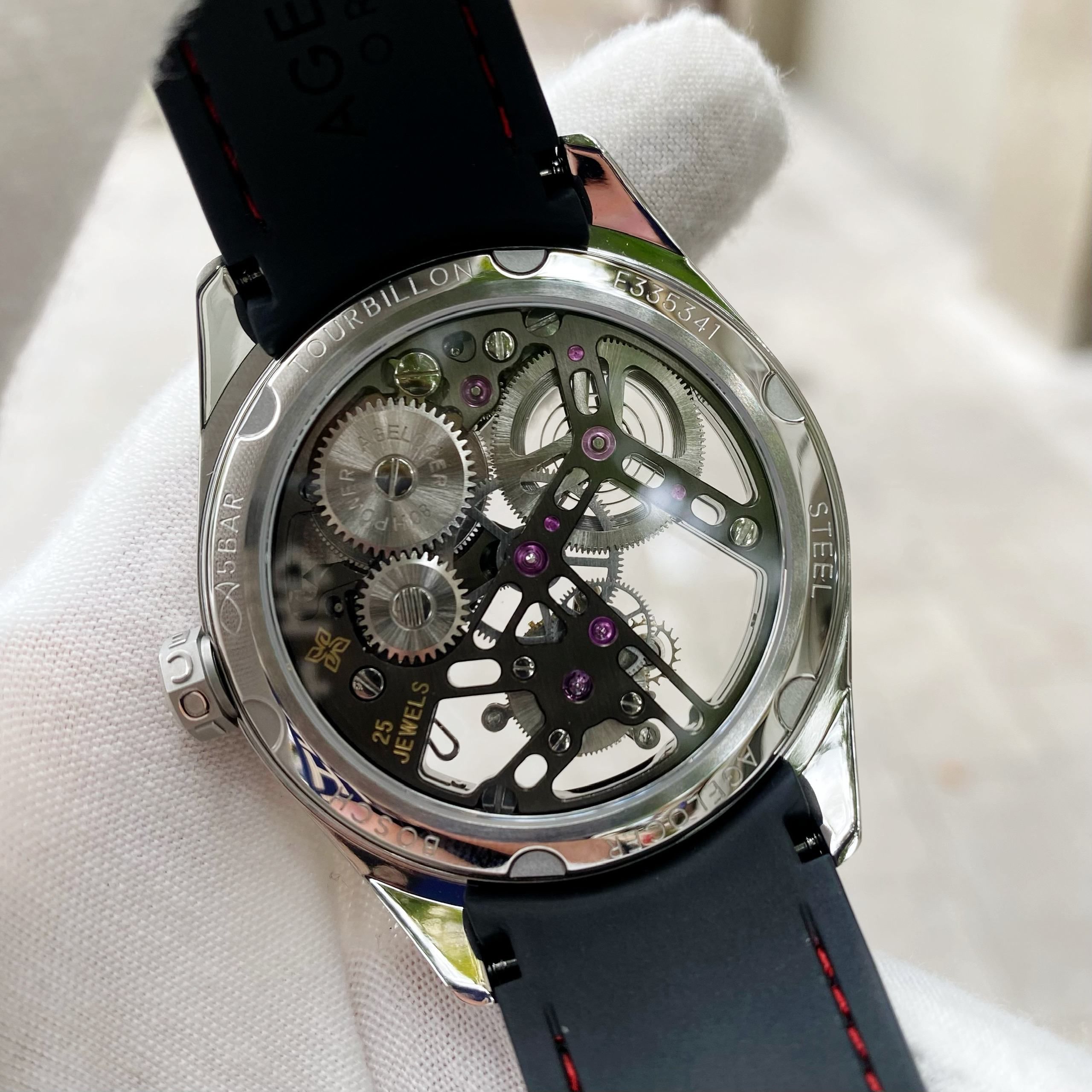 Đồng Hồ Agelocer Tourbillon 9101K4