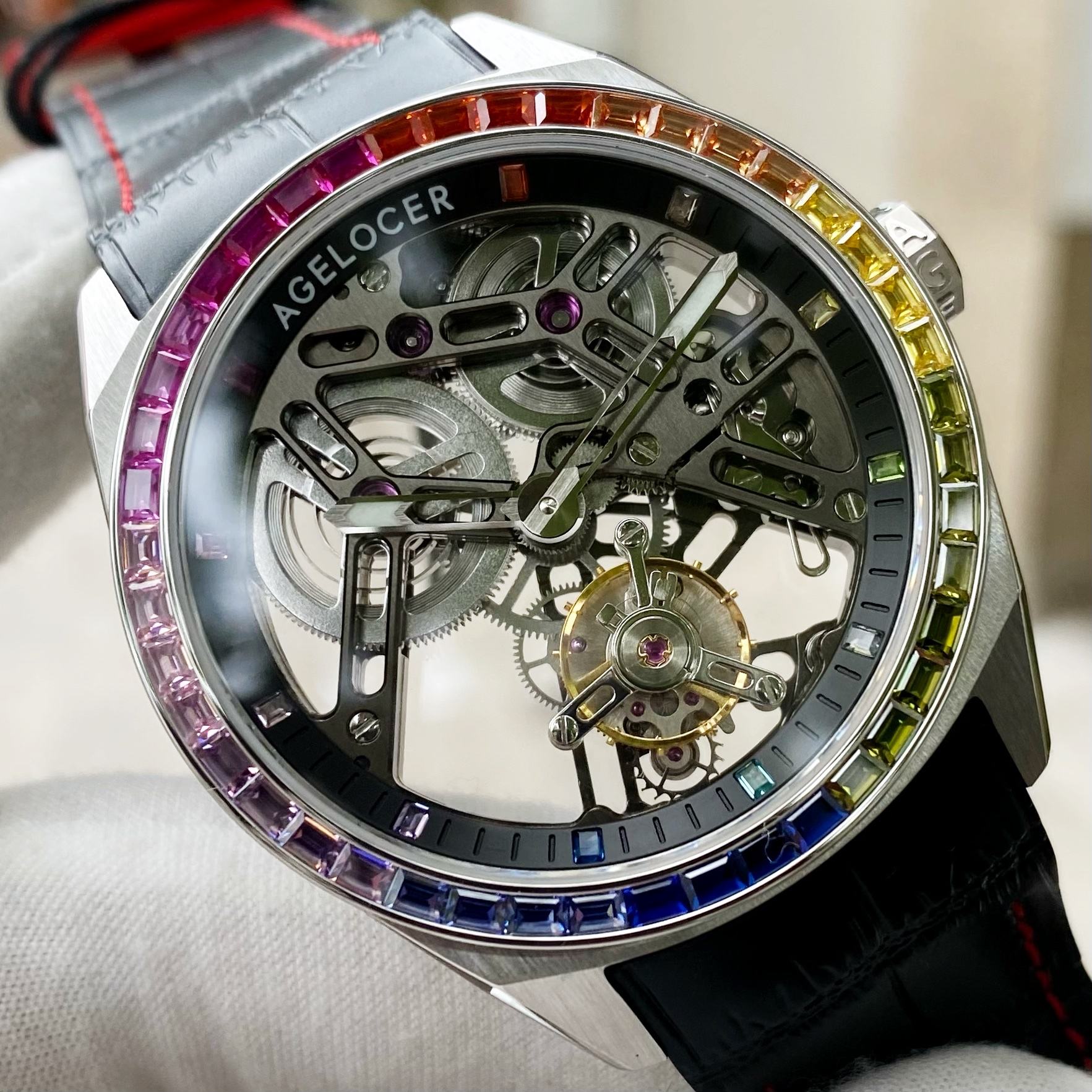 Đồng Hồ Agelocer Tourbillon 9101K4
