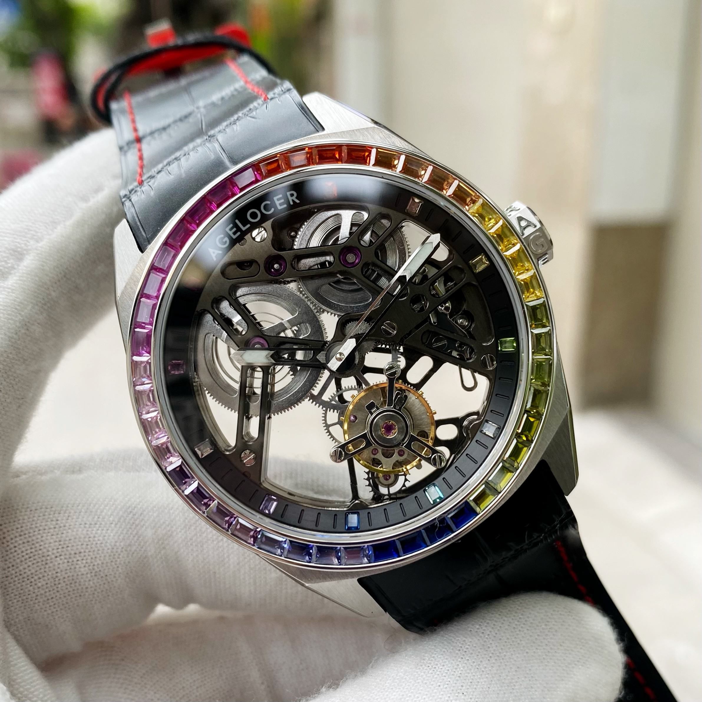 Đồng Hồ Agelocer Tourbillon 9101K4