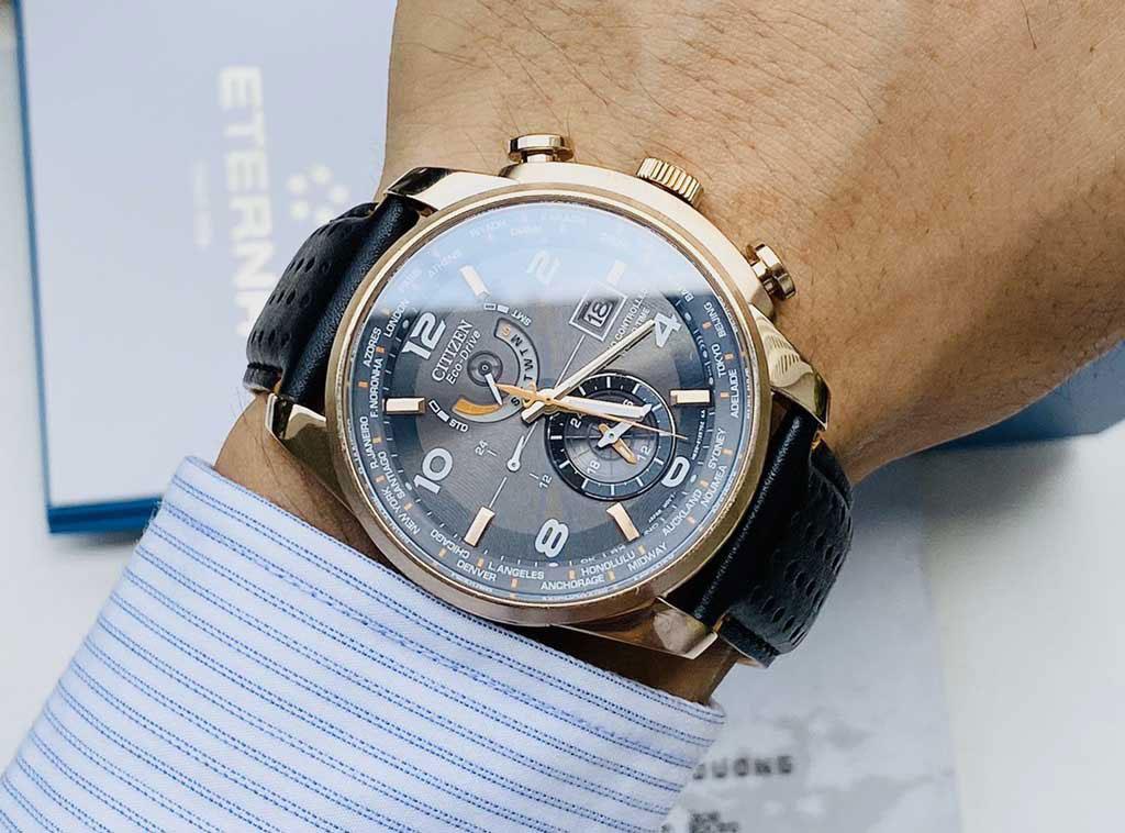 Đồng Hồ Nam CITIZEN Radio Controlled ECO-DRIVE AT9013-03H