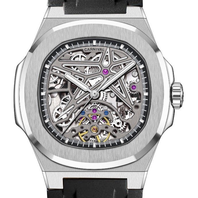 Đồng Hồ Carnival Automatic Skeleton 8118G-VT-DCS-T