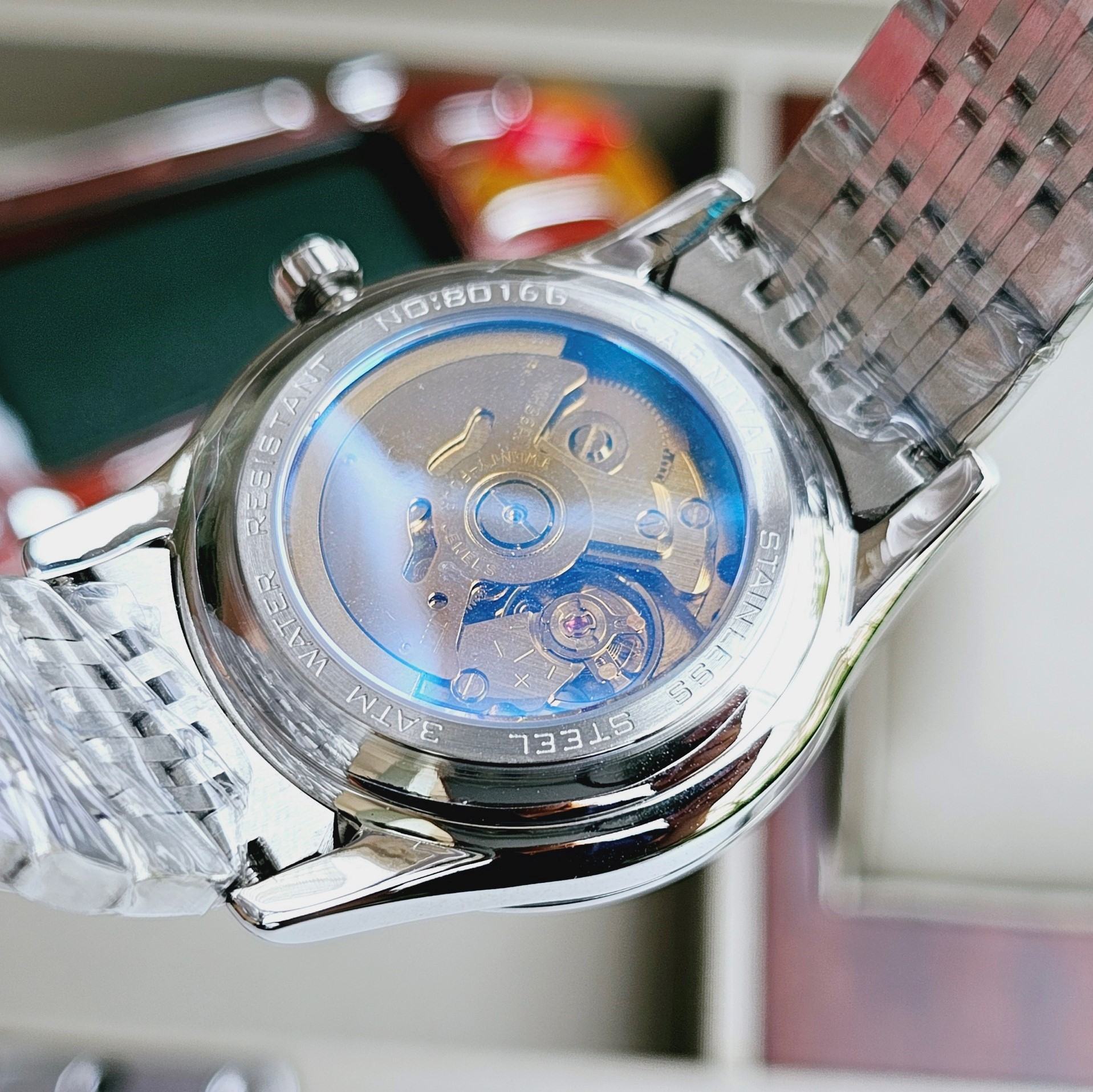 Đồng Hồ Carnival Index 8016G-VT-T