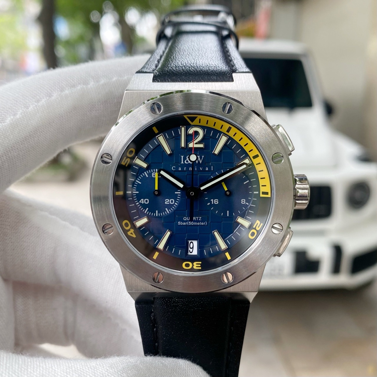 Đồng Hồ Carnival IW605G1 - Dây Da