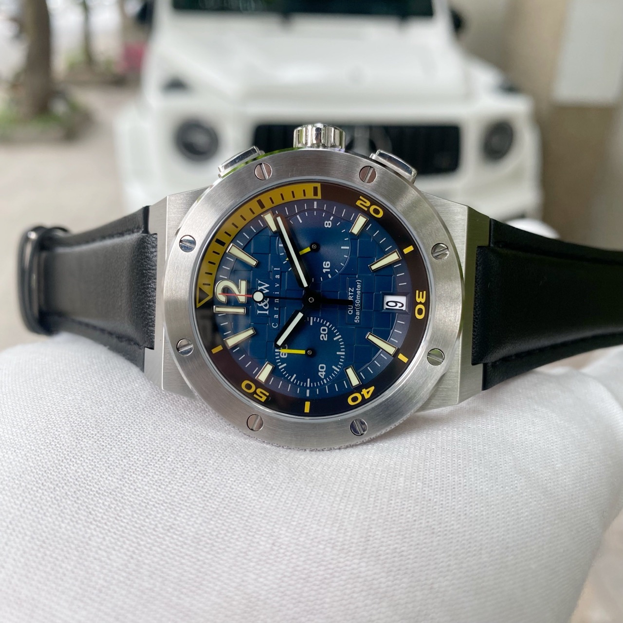 Đồng Hồ Carnival IW605G1 - Dây Da