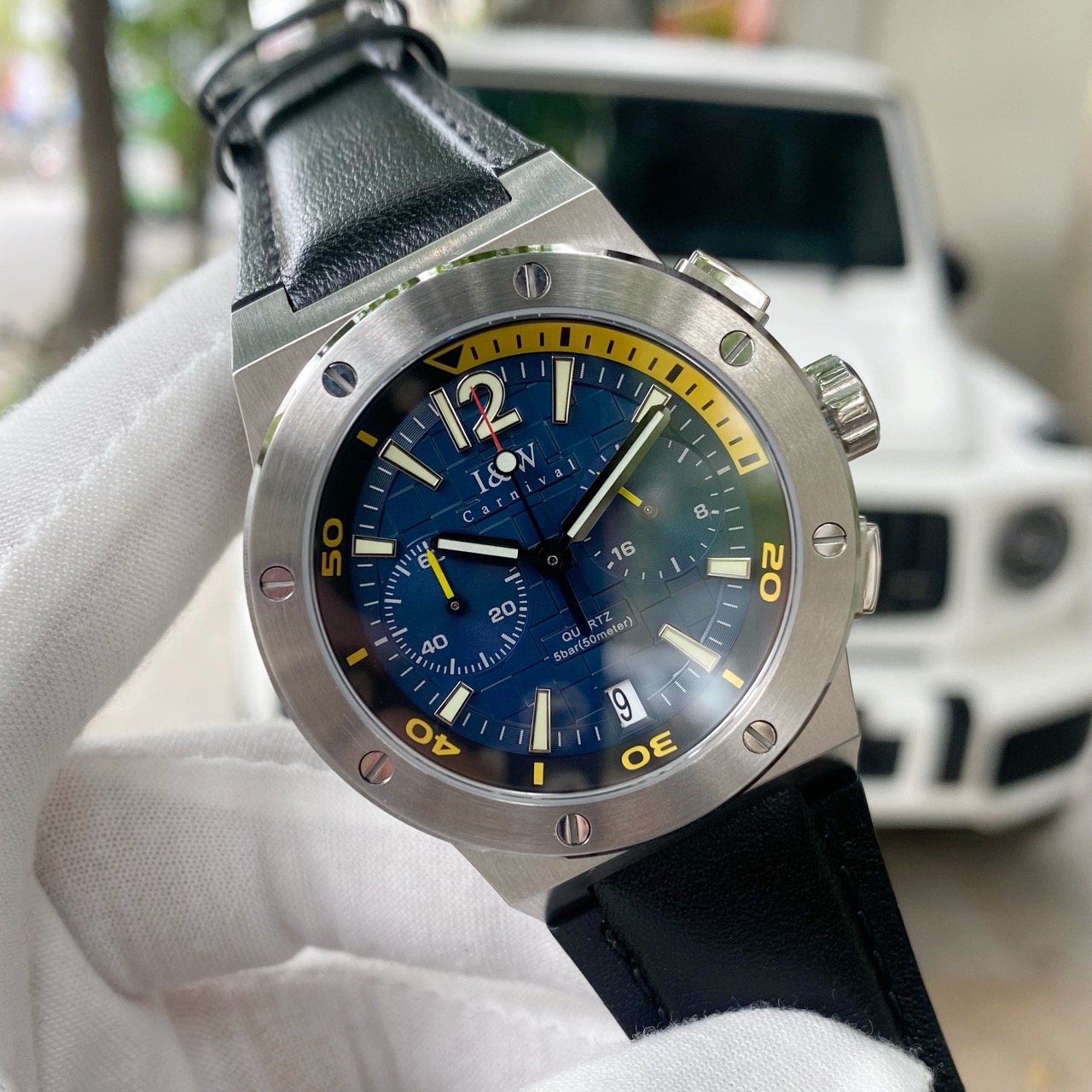 Đồng Hồ Carnival IW605G1 - Dây Da