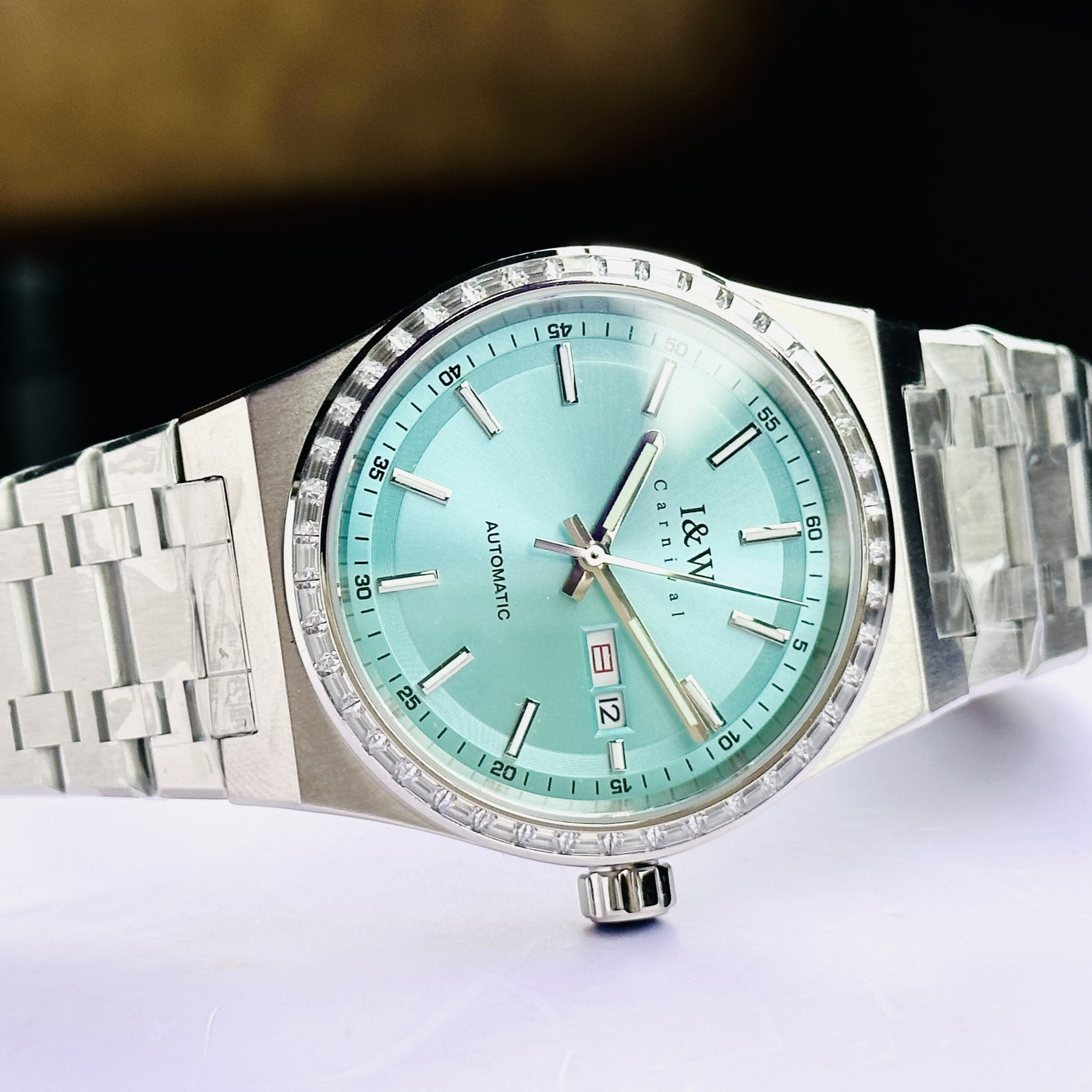 Đồng Hồ Carnival I&amp;W Xanh Bạc Hà