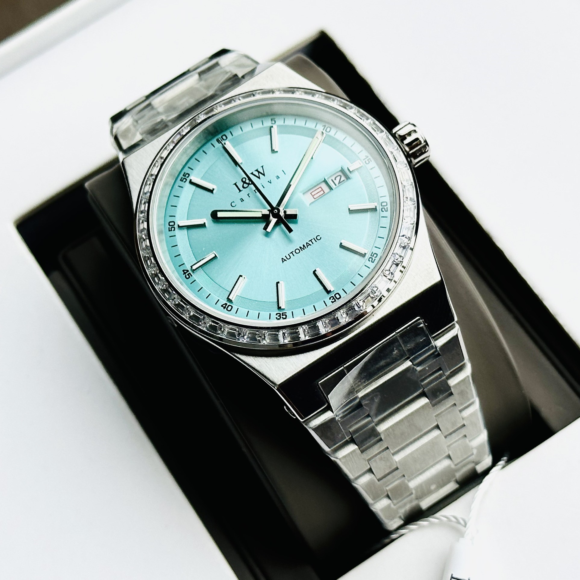 Đồng Hồ Carnival I&amp;W Xanh Bạc Hà