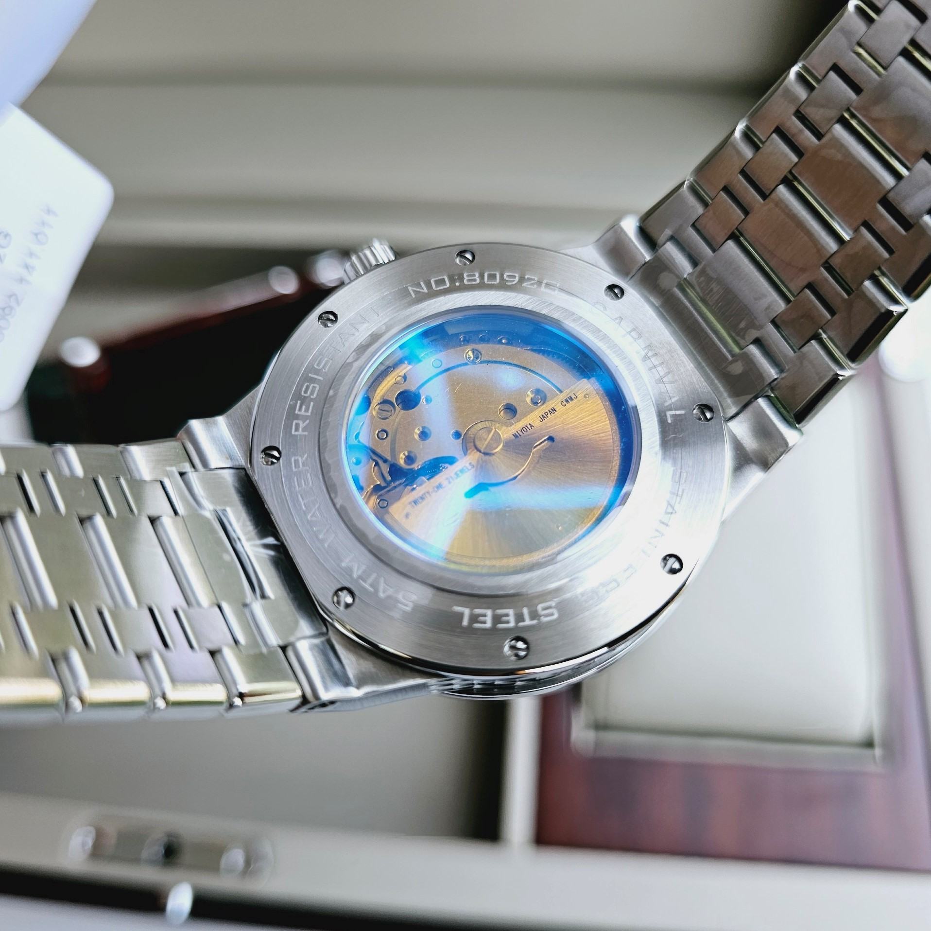 Đồng Hồ Carnival Luxury Automatic Blue 8092G-X
