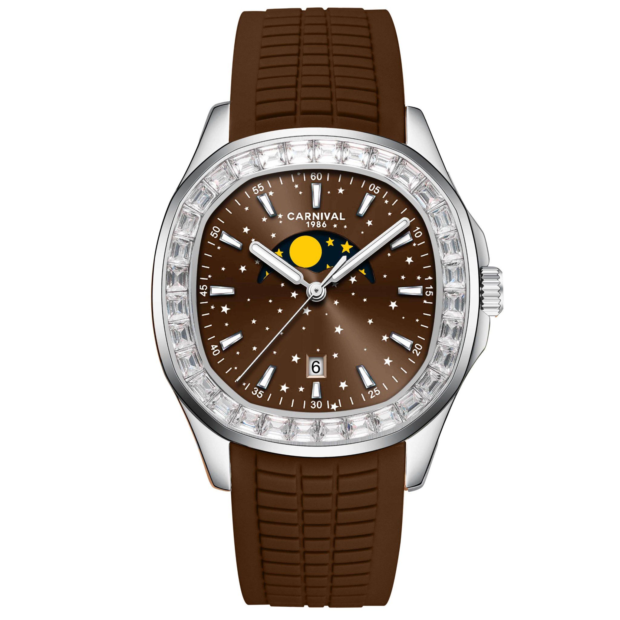 Đồng Hồ Carnival Moonphase 8125G-VT-DCS-N