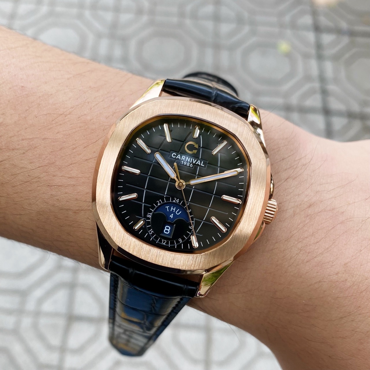 Đồng Hồ Carnival Nautilus G8113-R-BL