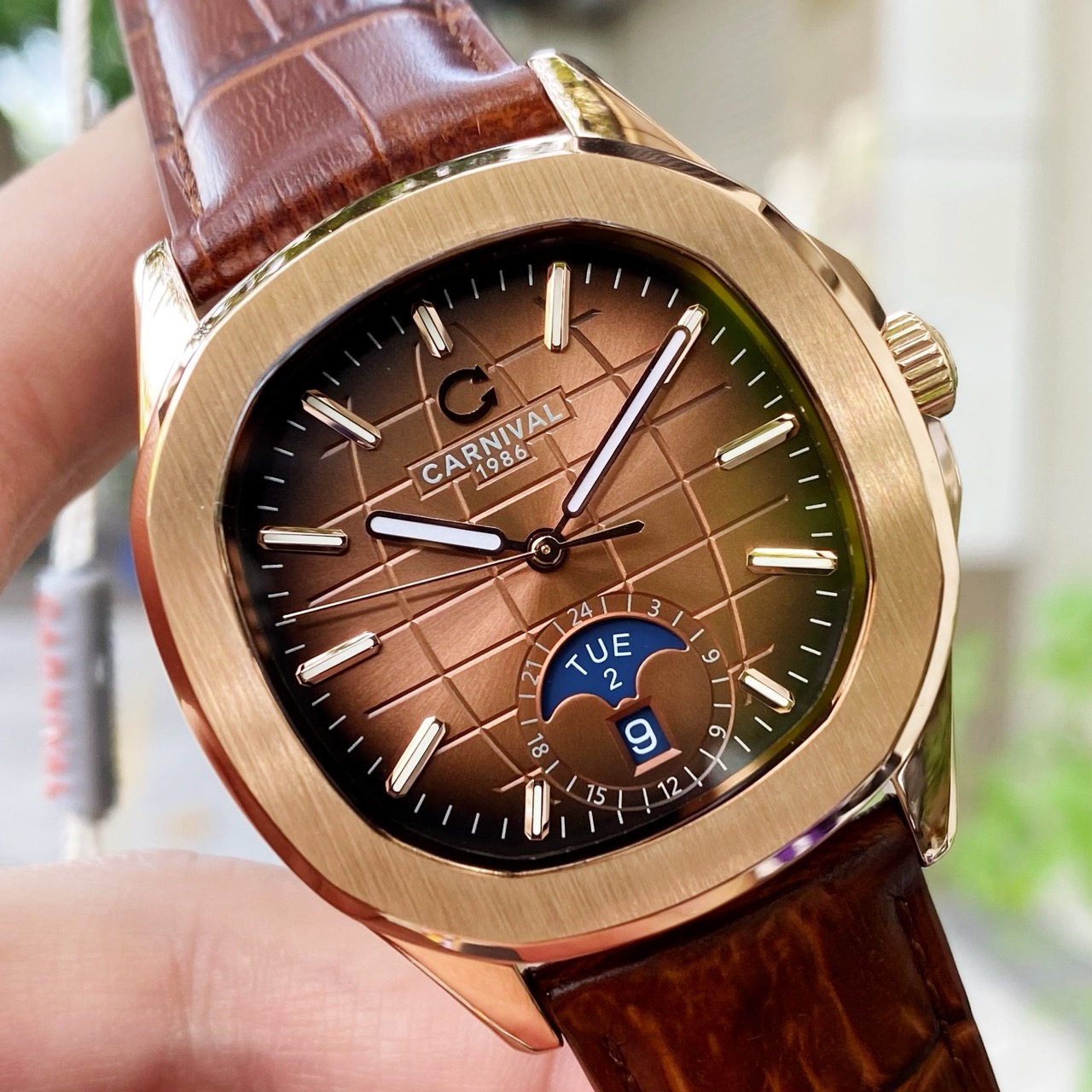 Đồng Hồ Carnival Nautilus G8113-R-BR
