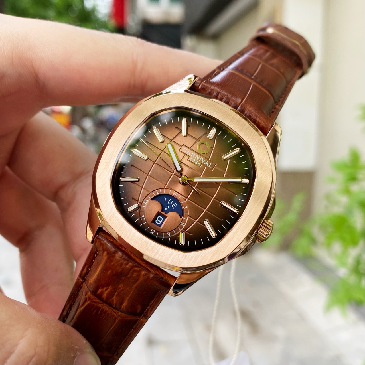 Đồng Hồ Carnival Nautilus G8113-R-BR