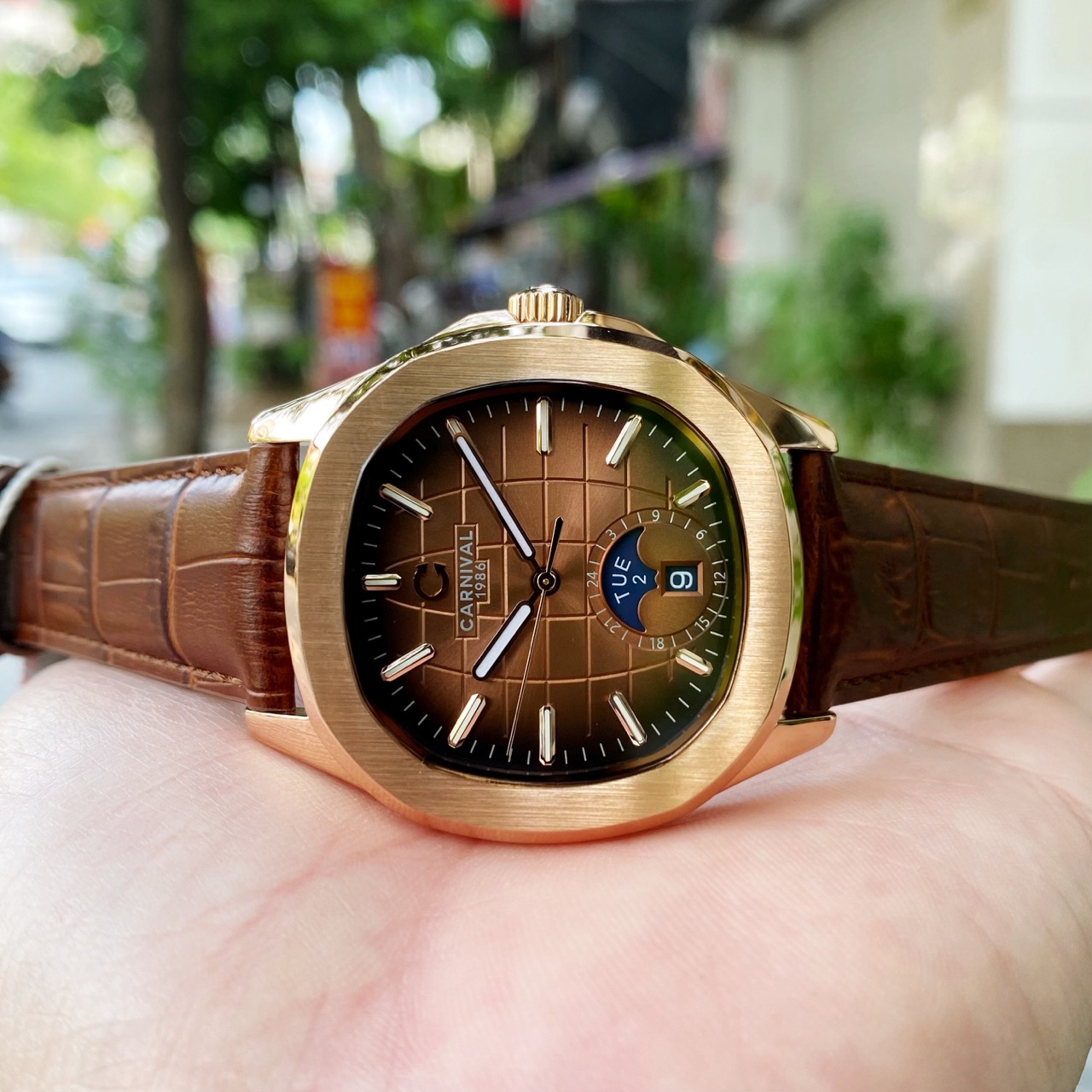 Đồng Hồ Carnival Nautilus G8113-R-BR