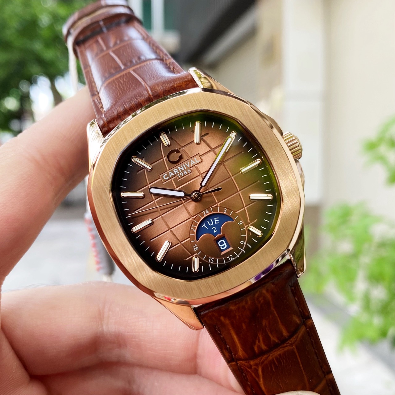 Đồng Hồ Carnival Nautilus G8113-R-BR