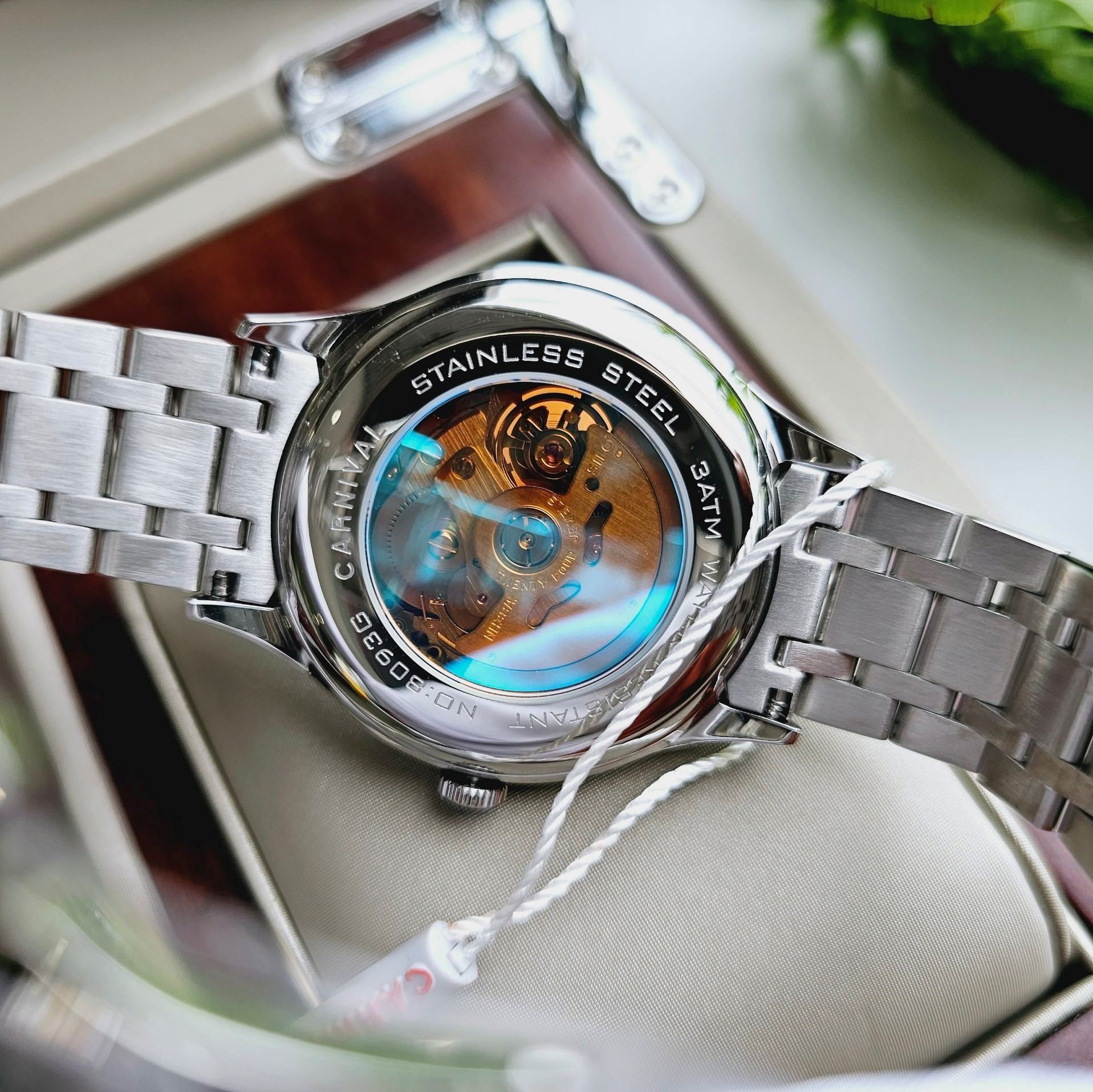 Đồng Hồ Carnival Open Heart Automatic 8093G-VT-T