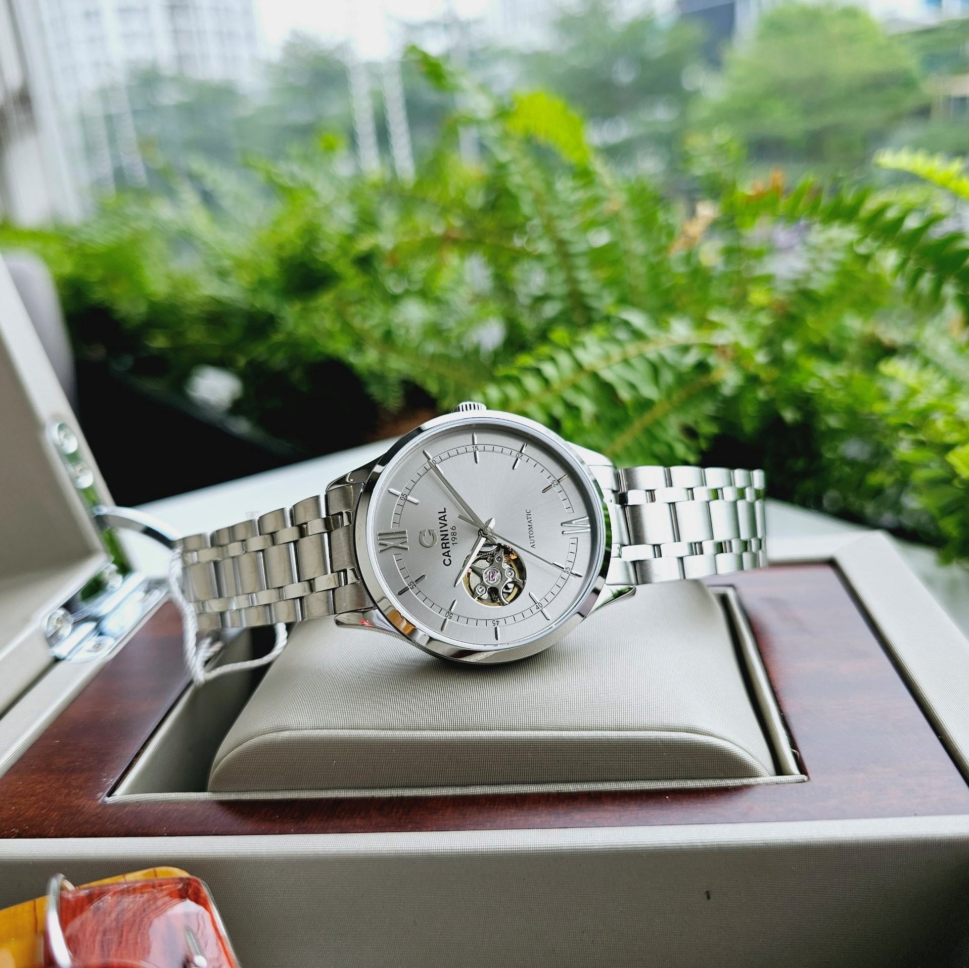 Đồng Hồ Carnival Open Heart Automatic 8093G-VT-T