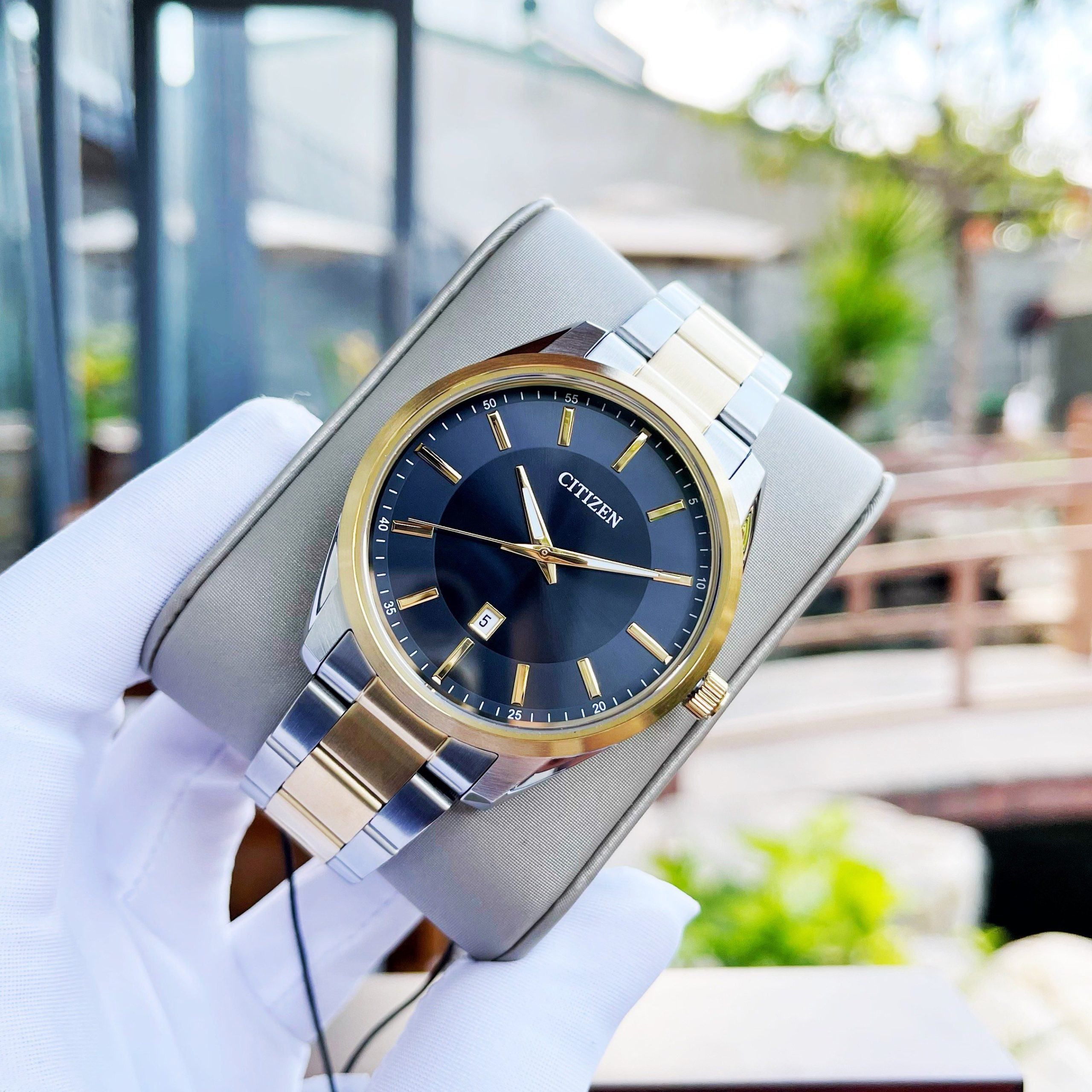 Đồng Hồ Citizen Nam Quartz BI1034-52E