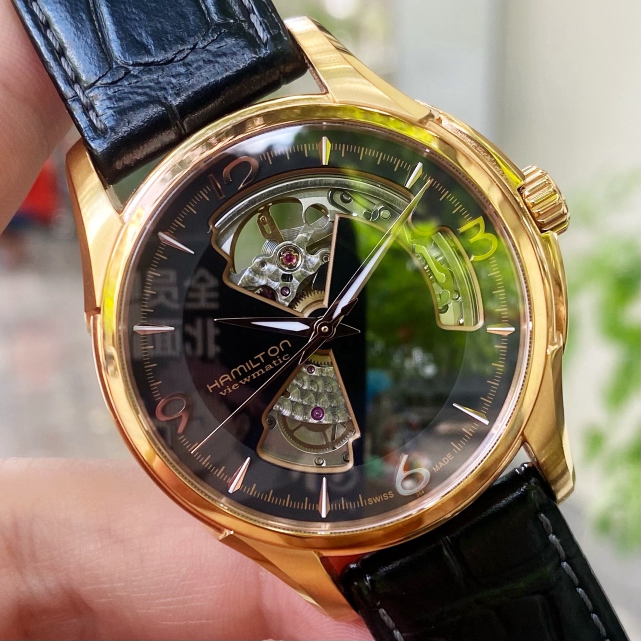 Đồng Hồ Hamilton Jazzmaster OpenHeart H32575735 - Cũ