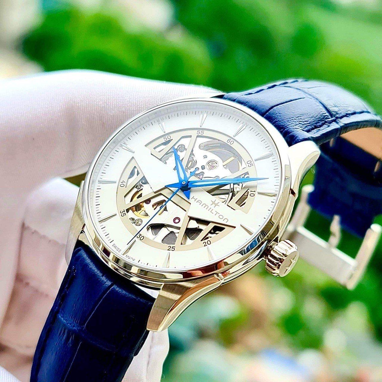 Đồng Hồ Hamilton Jazzmaster Skeleton Automatic H42535610