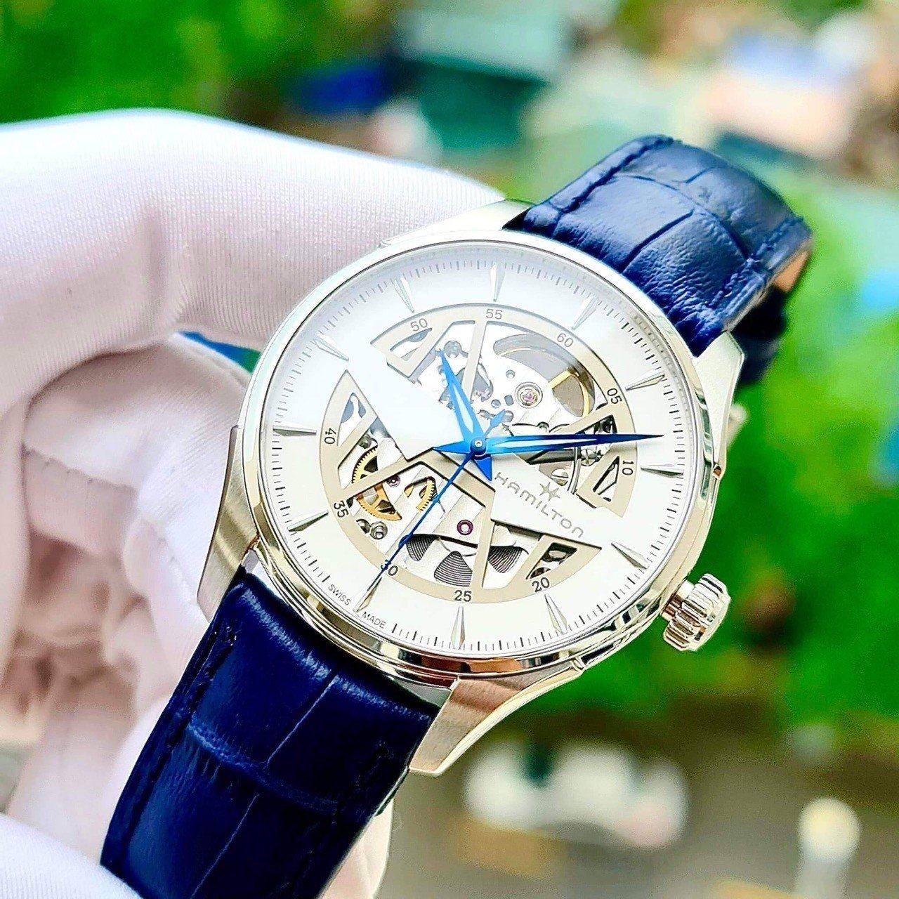 Đồng Hồ Hamilton Jazzmaster Skeleton Automatic H42535610