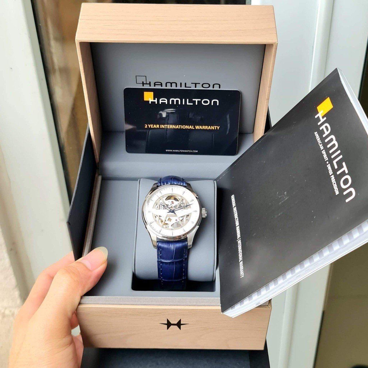 Đồng Hồ Hamilton Jazzmaster Skeleton Automatic H42535610