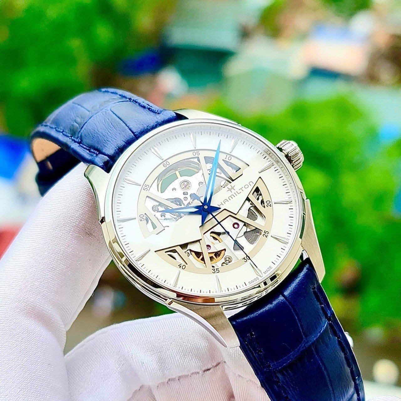 Đồng Hồ Hamilton Jazzmaster Skeleton Automatic H42535610